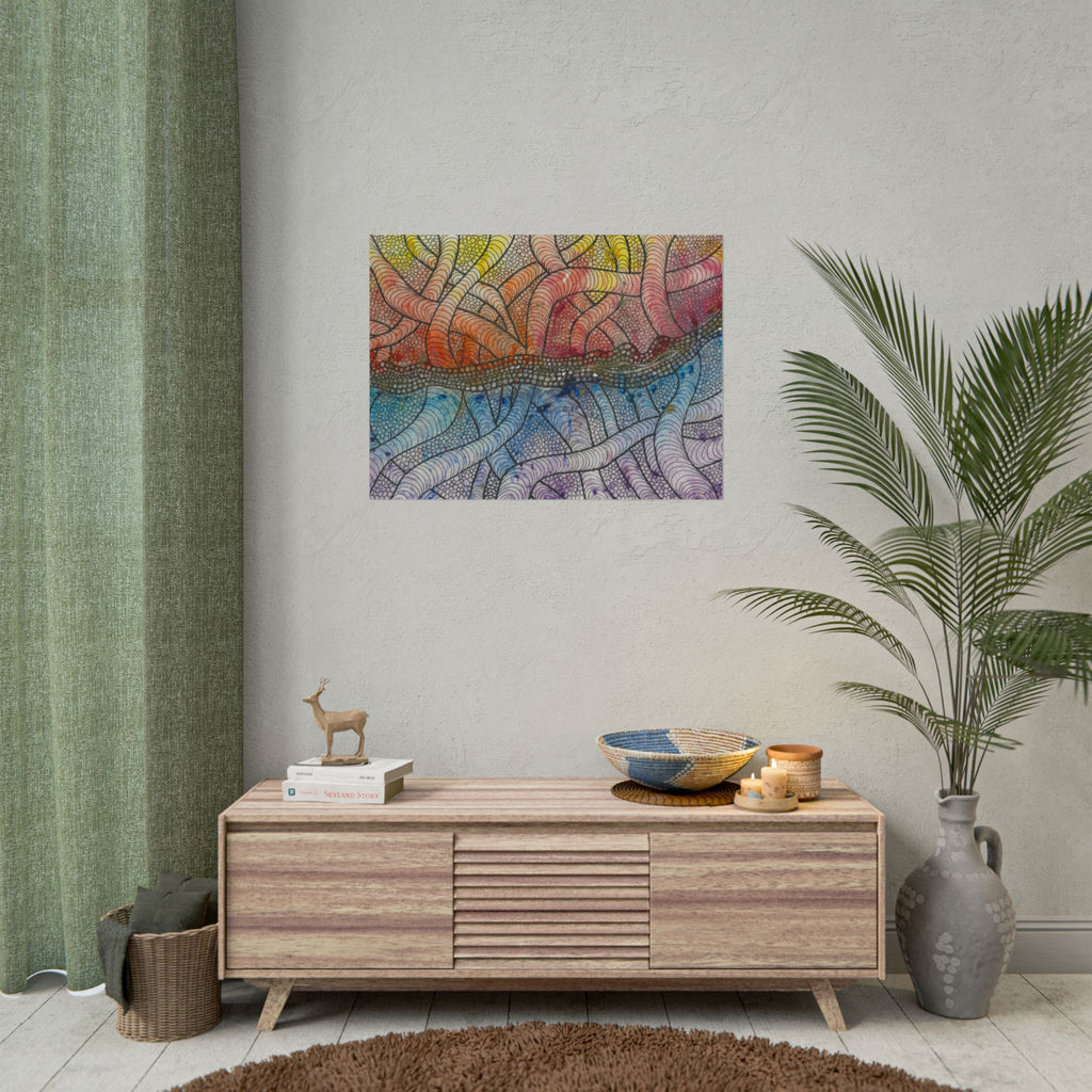 Large Colourful Wall Art, Posters & Prints, For Office, Bedroom or Living Room, or Special Gift #72 After The End