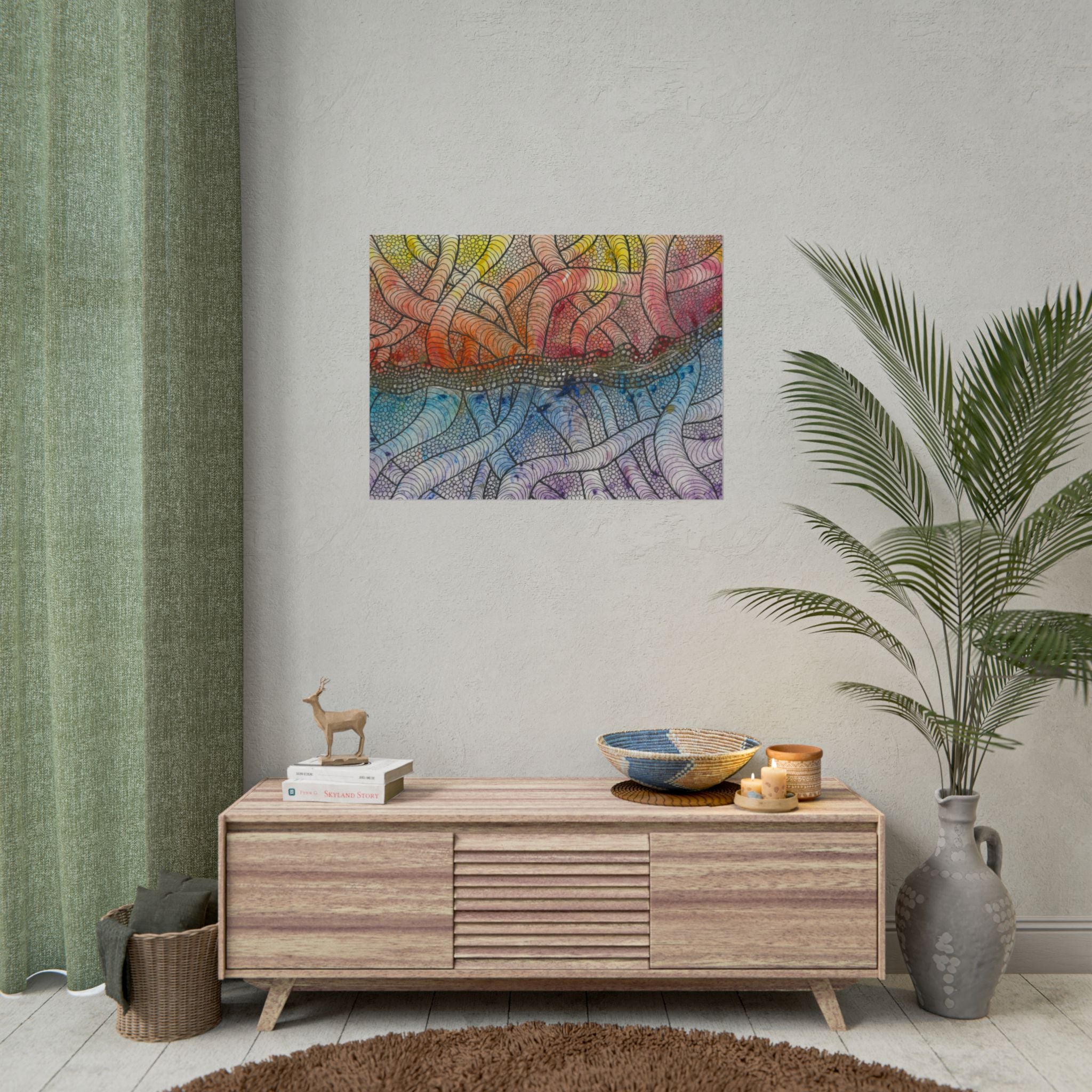Large Colourful Wall Art, Posters & Prints, For Office, Bedroom or Living Room, or Special Gift #72 After The End