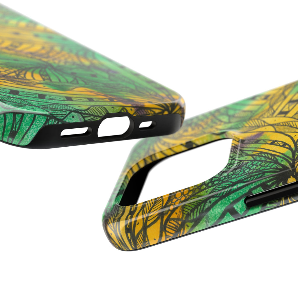 Tough Phone Case - All iPhones and Samsung Galaxys - Exciting Abstract Design #37 Shubbery!