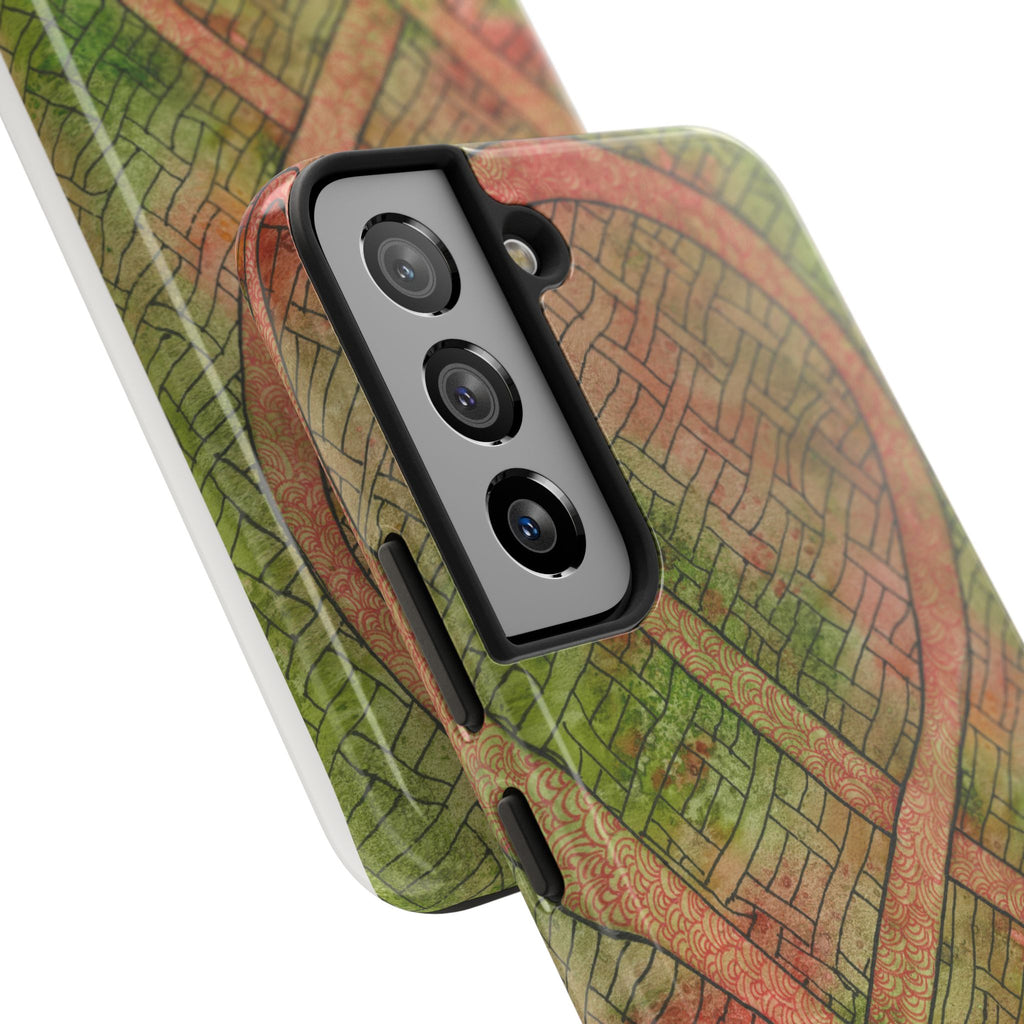 Tough Phone Case - All iPhones and Samsung Galaxys - Exciting Abstract Design #57 Celtic Flavours