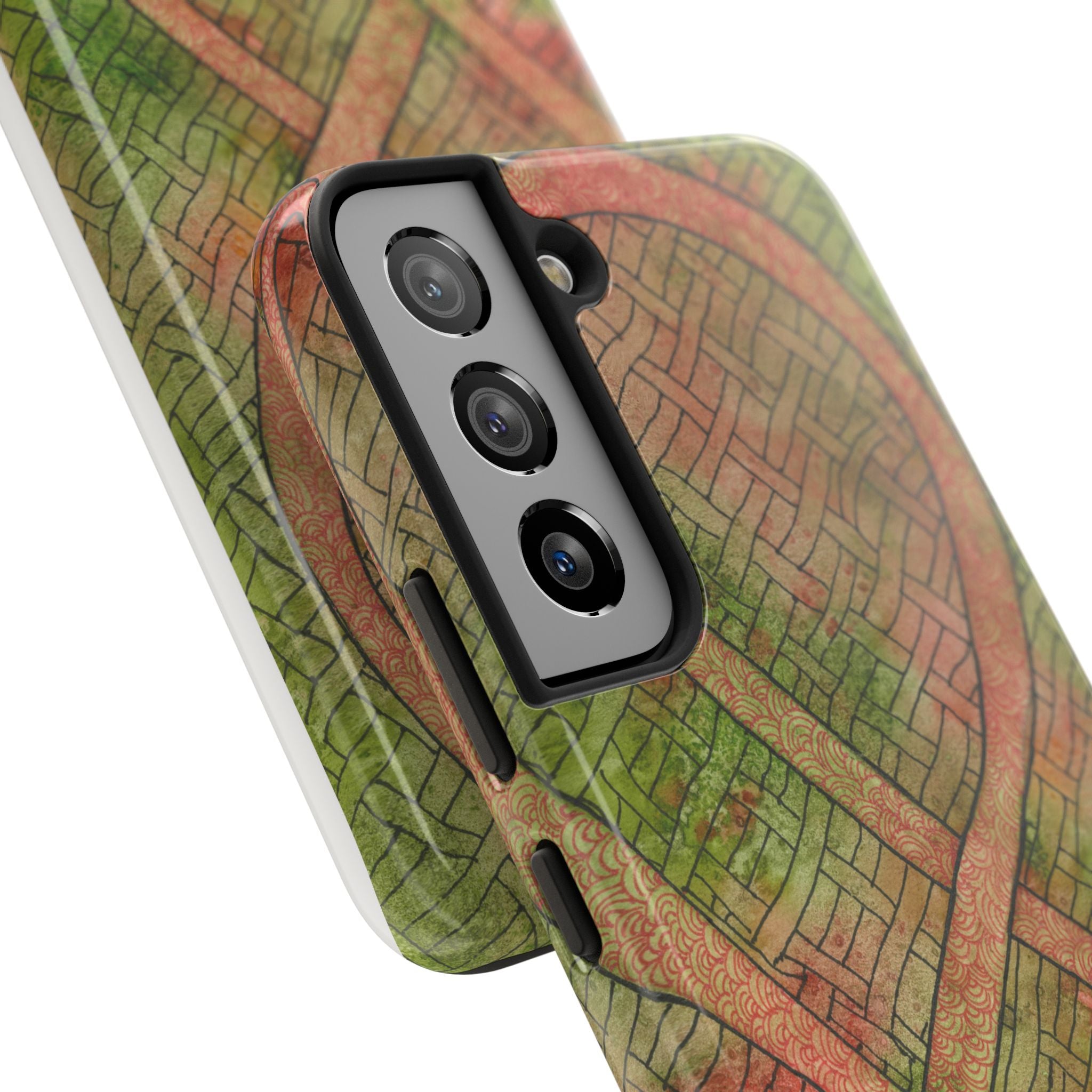 Tough Phone Case - All iPhones and Samsung Galaxys - Exciting Abstract Design #57 Celtic Flavours