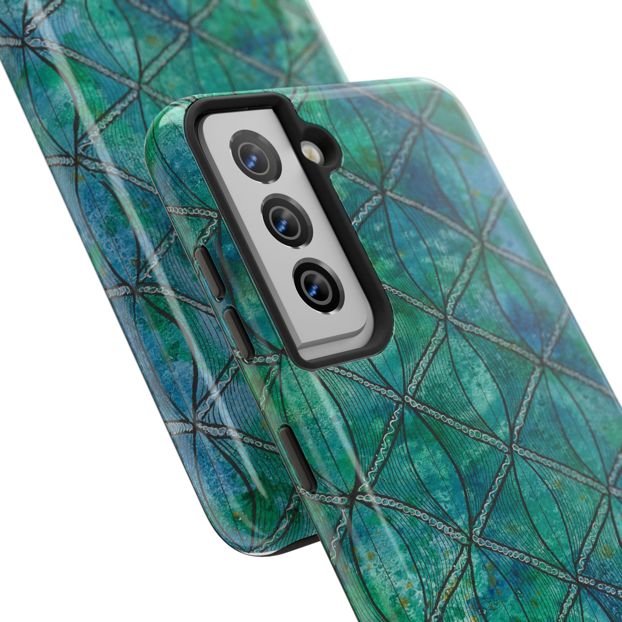 Tough Phone Case - All iPhones and Samsung Galaxys - Exciting Abstract Design #58 How's the Serenity