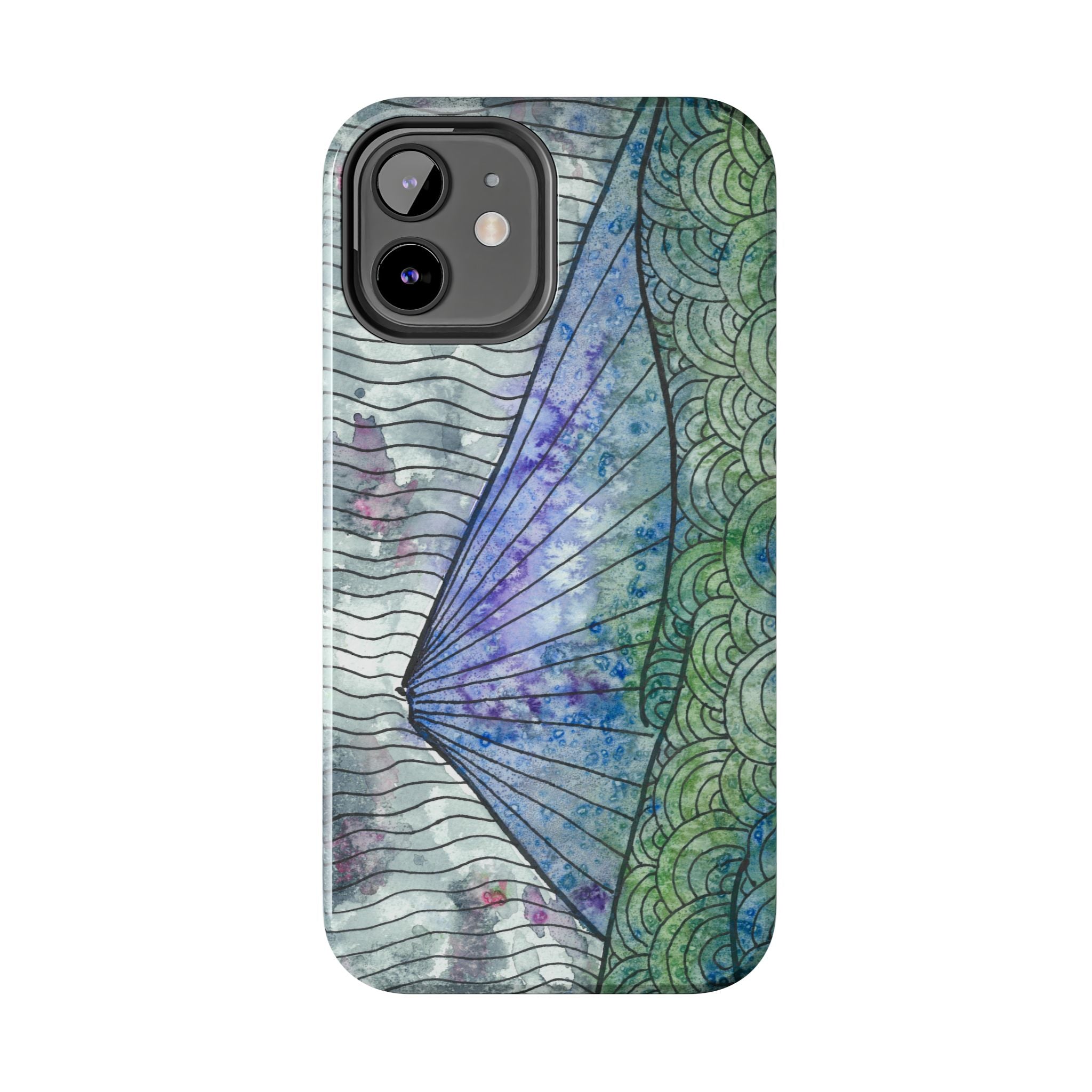 Tough Phone Case - All iPhones and Samsung Galaxys - Exciting Abstract Design #90 Rtanj Pyramid - Serbia