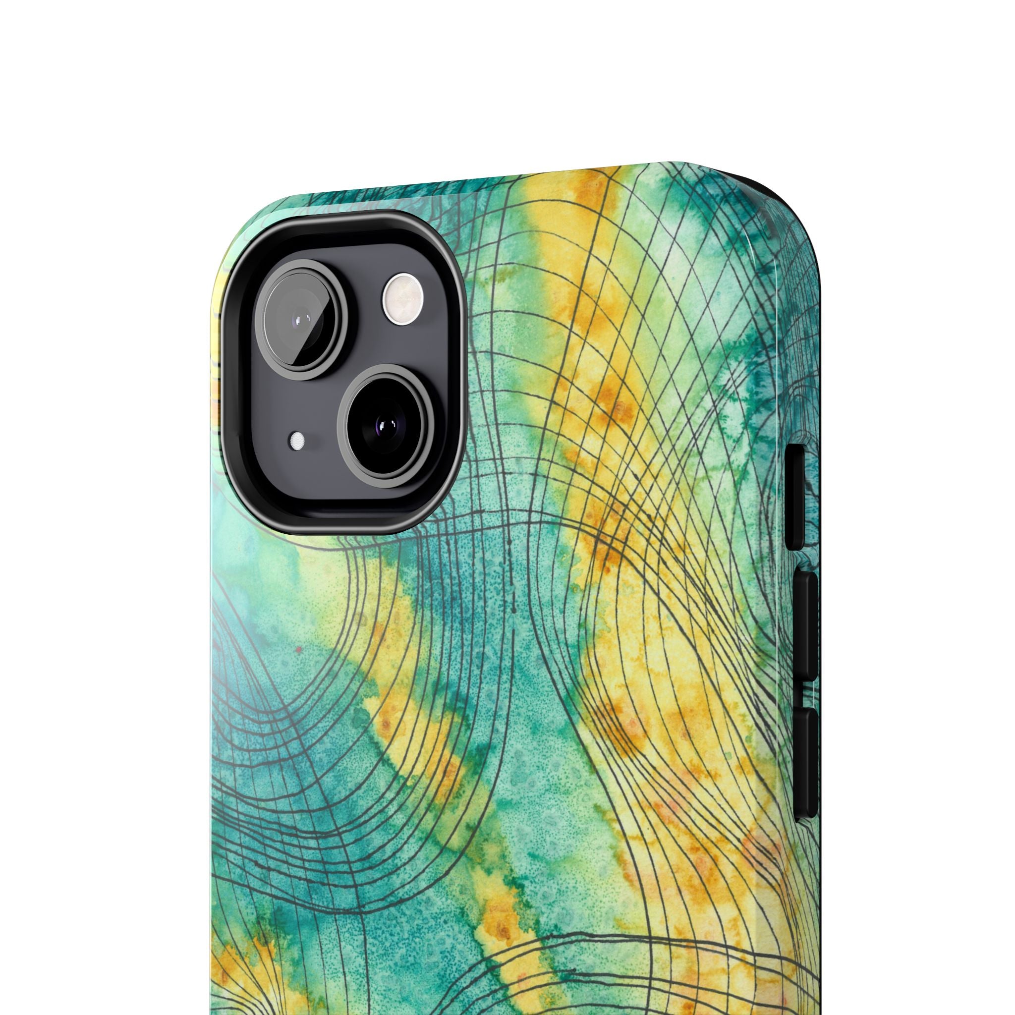 Tough Phone Case - All iPhones and Samsung Galaxys - Exciting Abstract Design #81 The Only Way Is Up