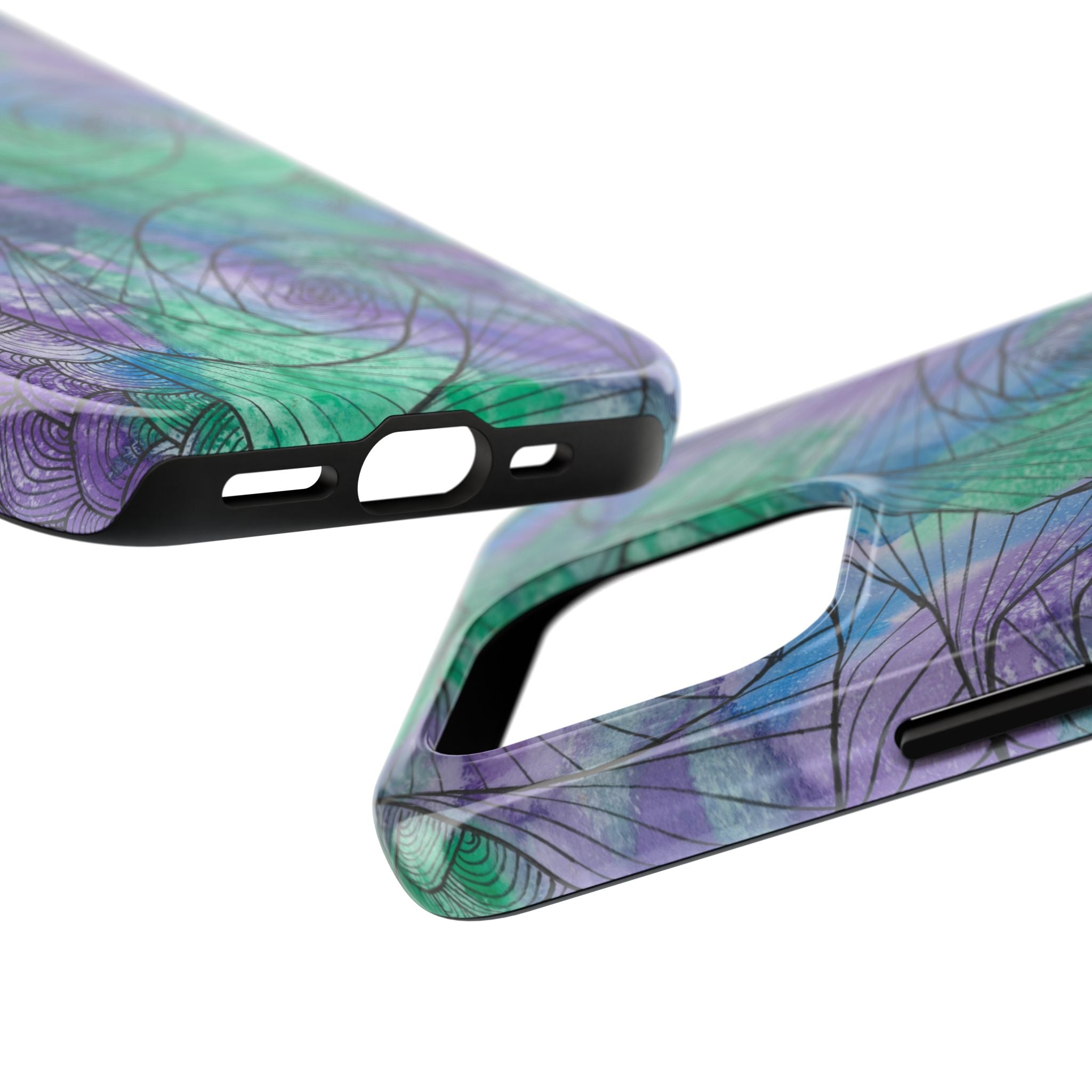 Tough Phone Case - All iPhones and Samsung Galaxys - Exciting Abstract Design  #50 If Not Now When