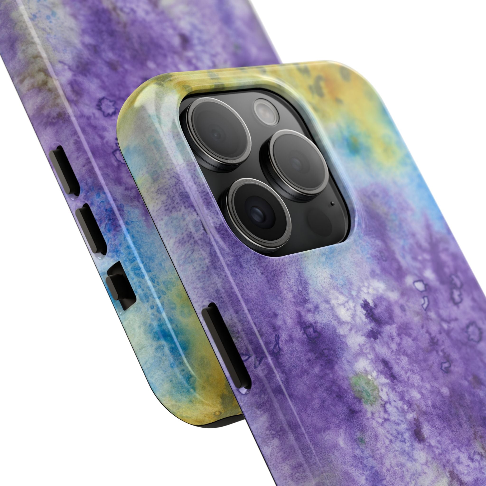 Tough Phone Case - All iPhones and Samsung Galaxys - Exciting Abstract Design #74 Lavender Fields