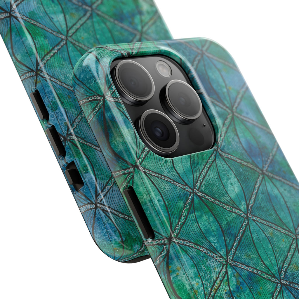 Tough Phone Case - All iPhones and Samsung Galaxys - Exciting Abstract Design #58 How's the Serenity