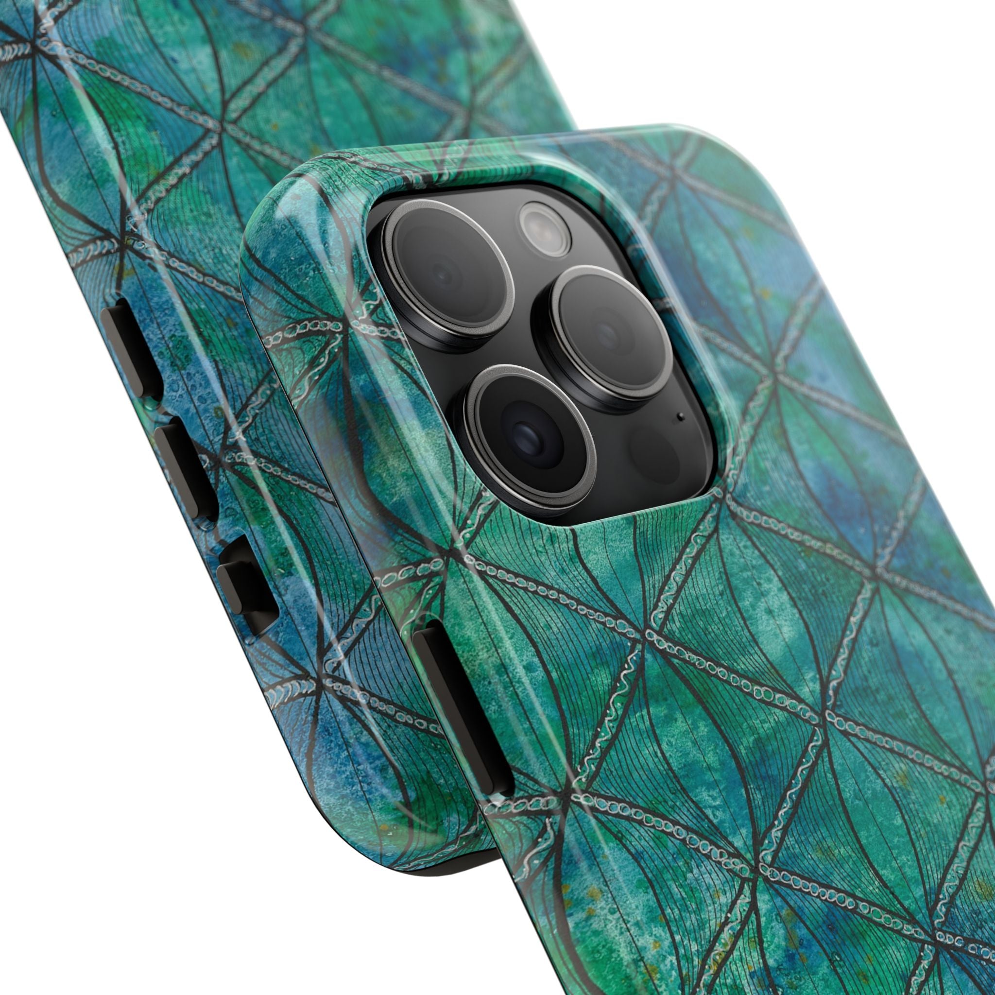 Tough Phone Case - All iPhones and Samsung Galaxys - Exciting Abstract Design #58 How's the Serenity