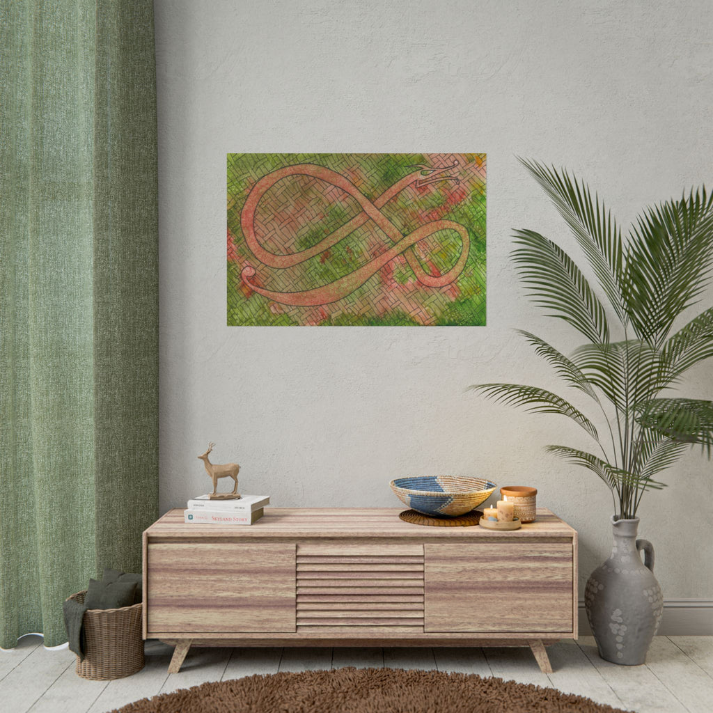Large Colourful Wall Art, Posters & Prints, For Office, Bedroom or Living Room, or Special Gift #57 Celtic Flavours