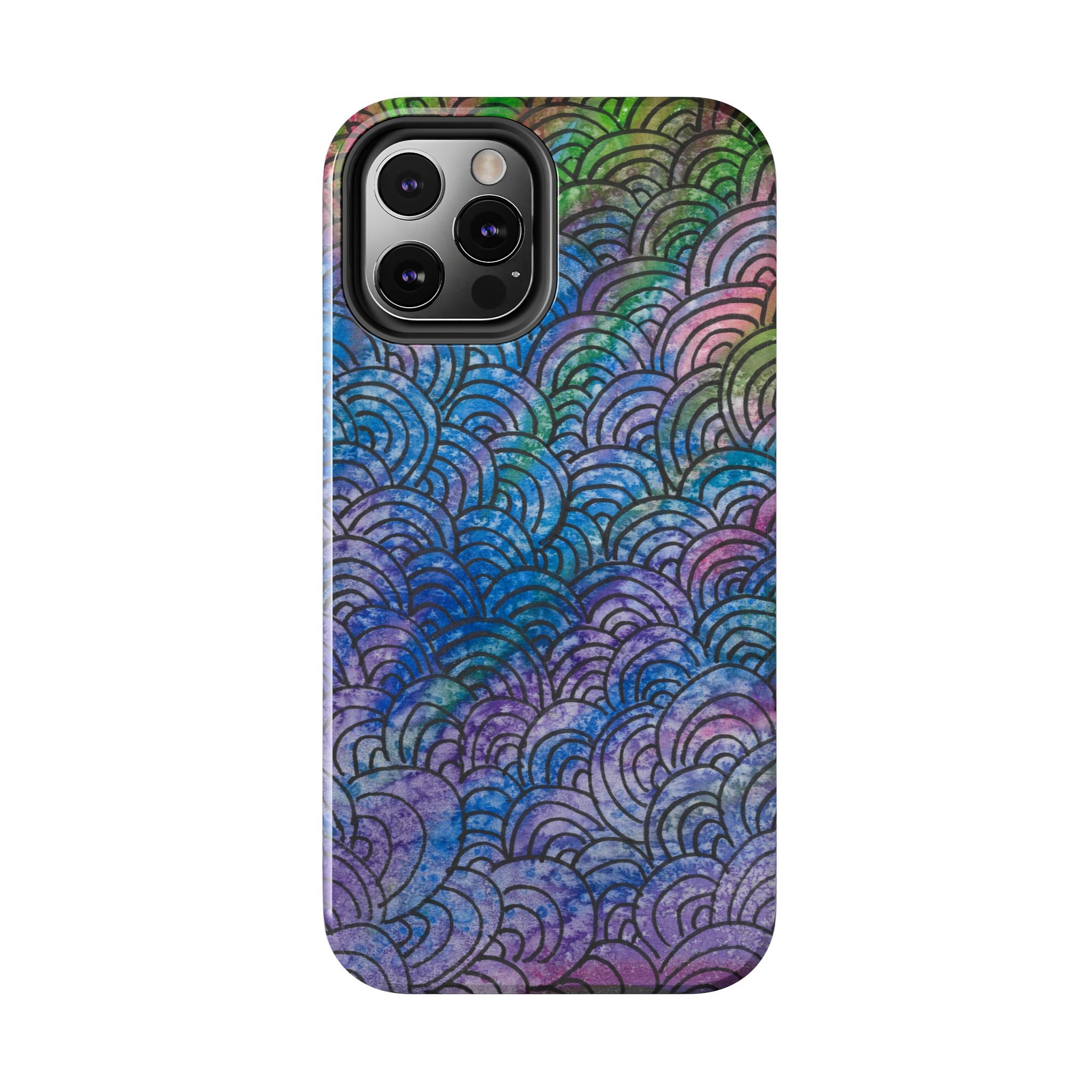 Tough Phone Case - All iPhones and Samsung Galaxys - Exciting Abstract Design #84 Ah! The Past