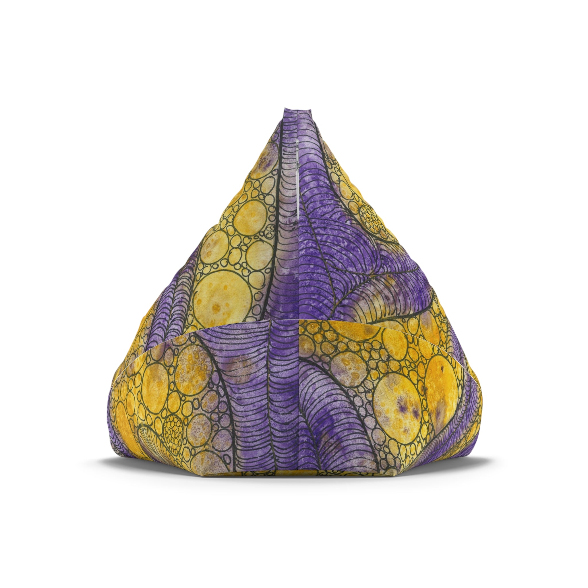 Bean Bag Chair Covers For Indoor & Outdoor - 2 Sizes - Exciting Abstract Design #64 Is Now A Good Time?