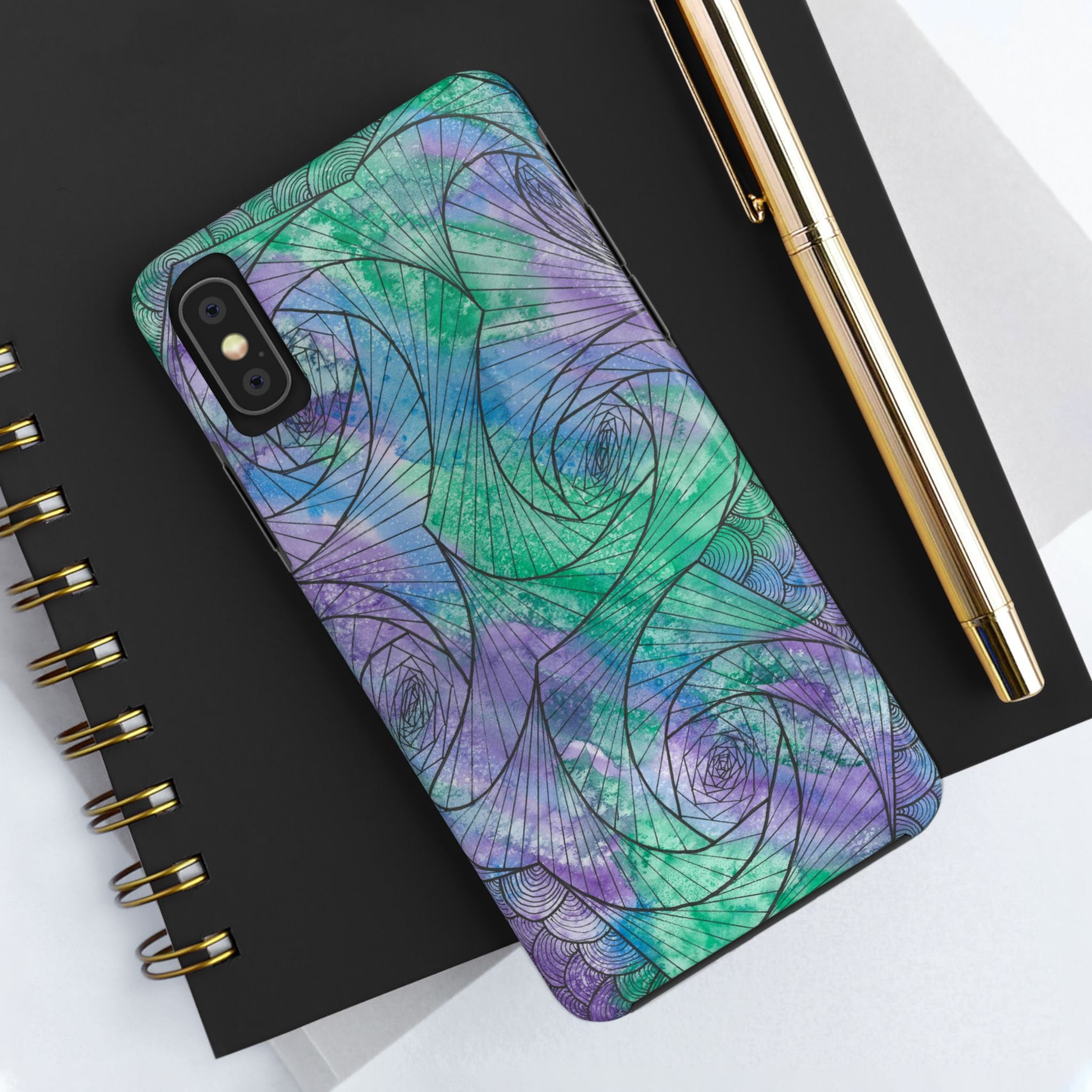 Tough Phone Case - All iPhones and Samsung Galaxys - Exciting Abstract Design  #50 If Not Now When