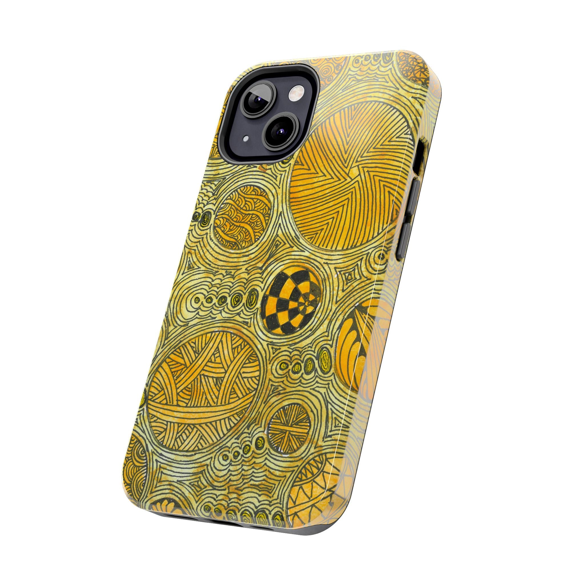 Tough Phone Case - All iPhones and Samsung Galaxys - Exciting Abstract Design #38 The Conversationalist