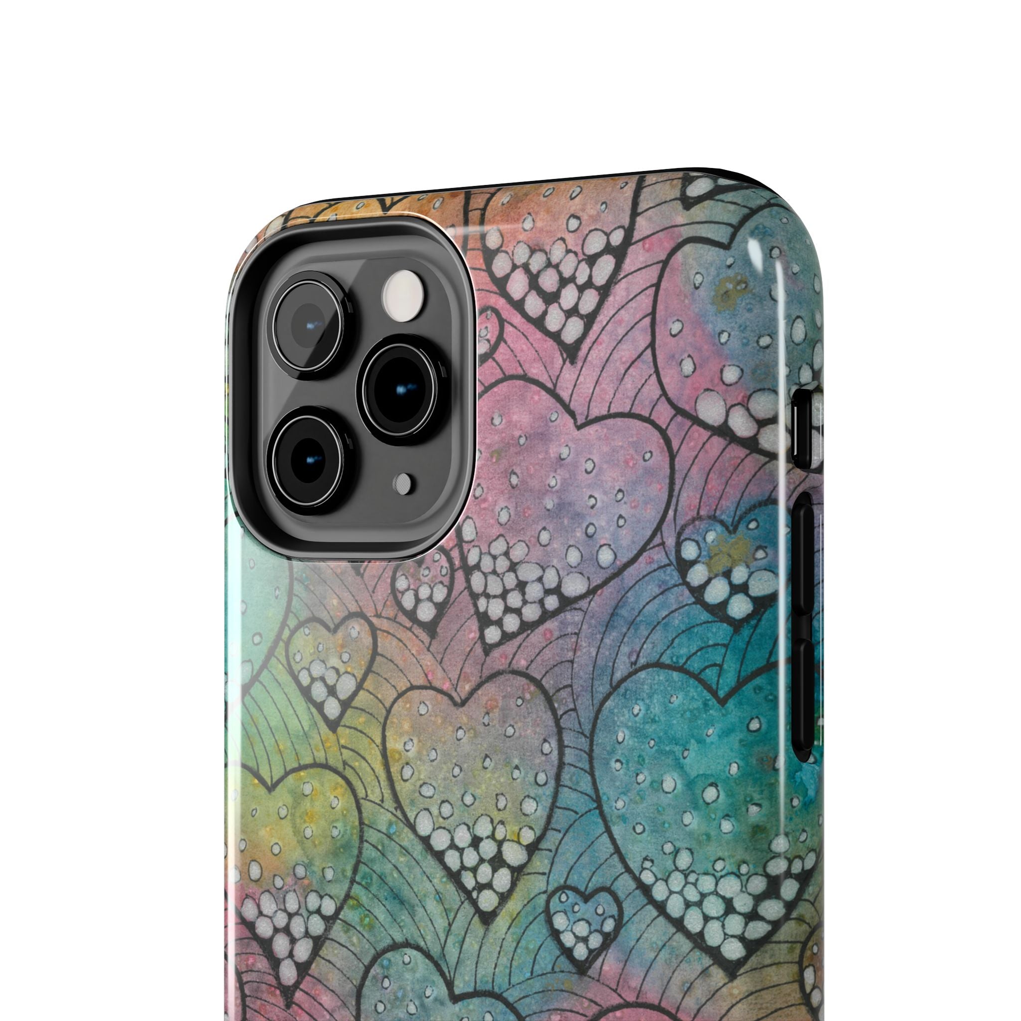 Tough Phone Case - All iPhones and Samsung Galaxys - Exciting Abstract Design #97 What's Love Got To Do With It