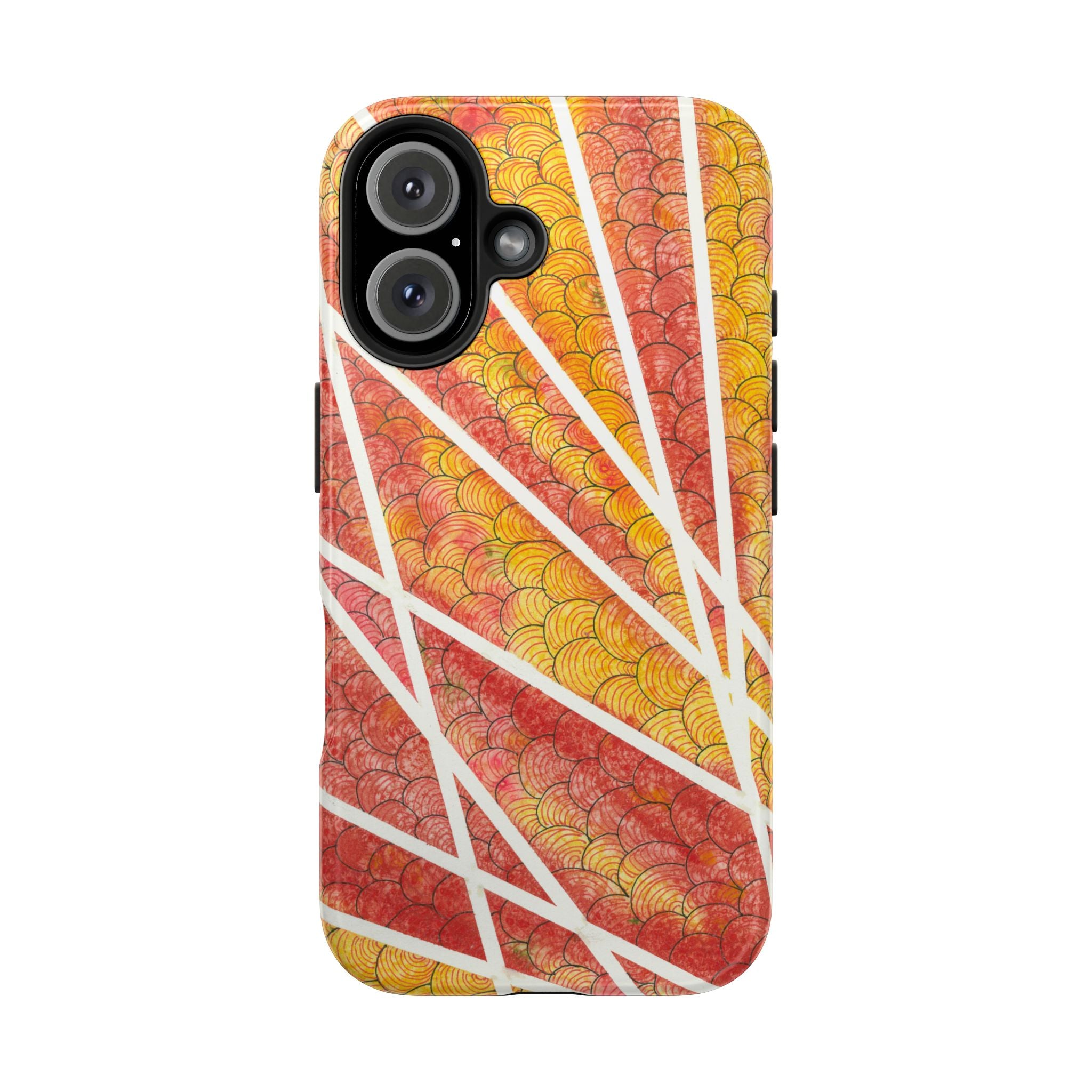 Tough Phone Case - All iPhones and Samsung Galaxys - Exciting Abstract Design #67 Max Mimosa