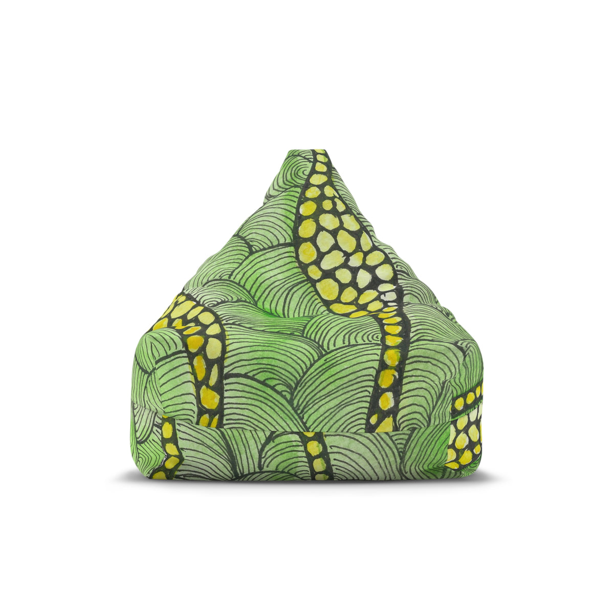 Bean Bag Chair Covers For Indoor & Outdoor - 2 Sizes - Exciting Abstract Design #13 Watcha Thinking