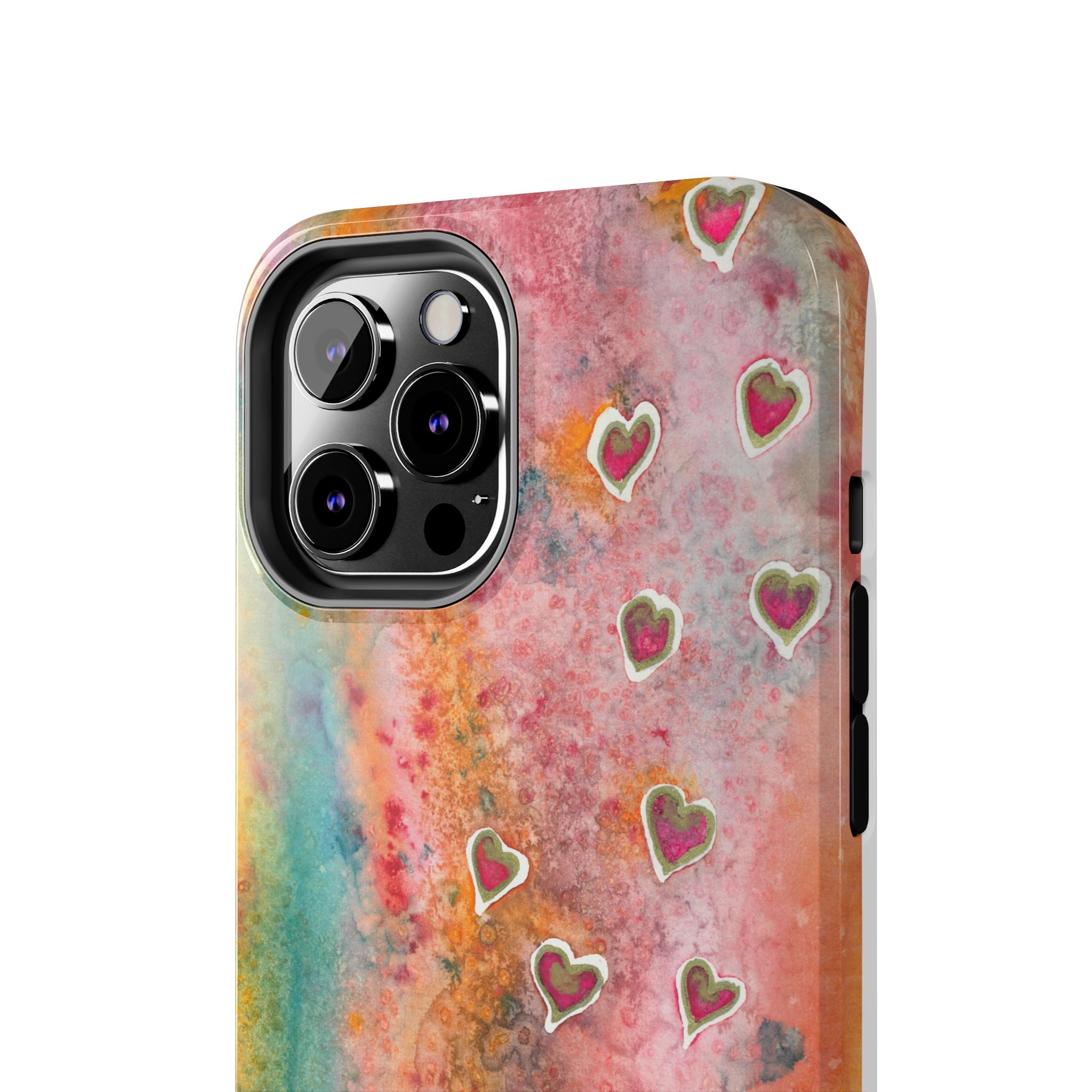Tough Phone Case - All iPhones and Samsung Galaxys - Exciting Abstract Design #96 Love, Friendship, integrity