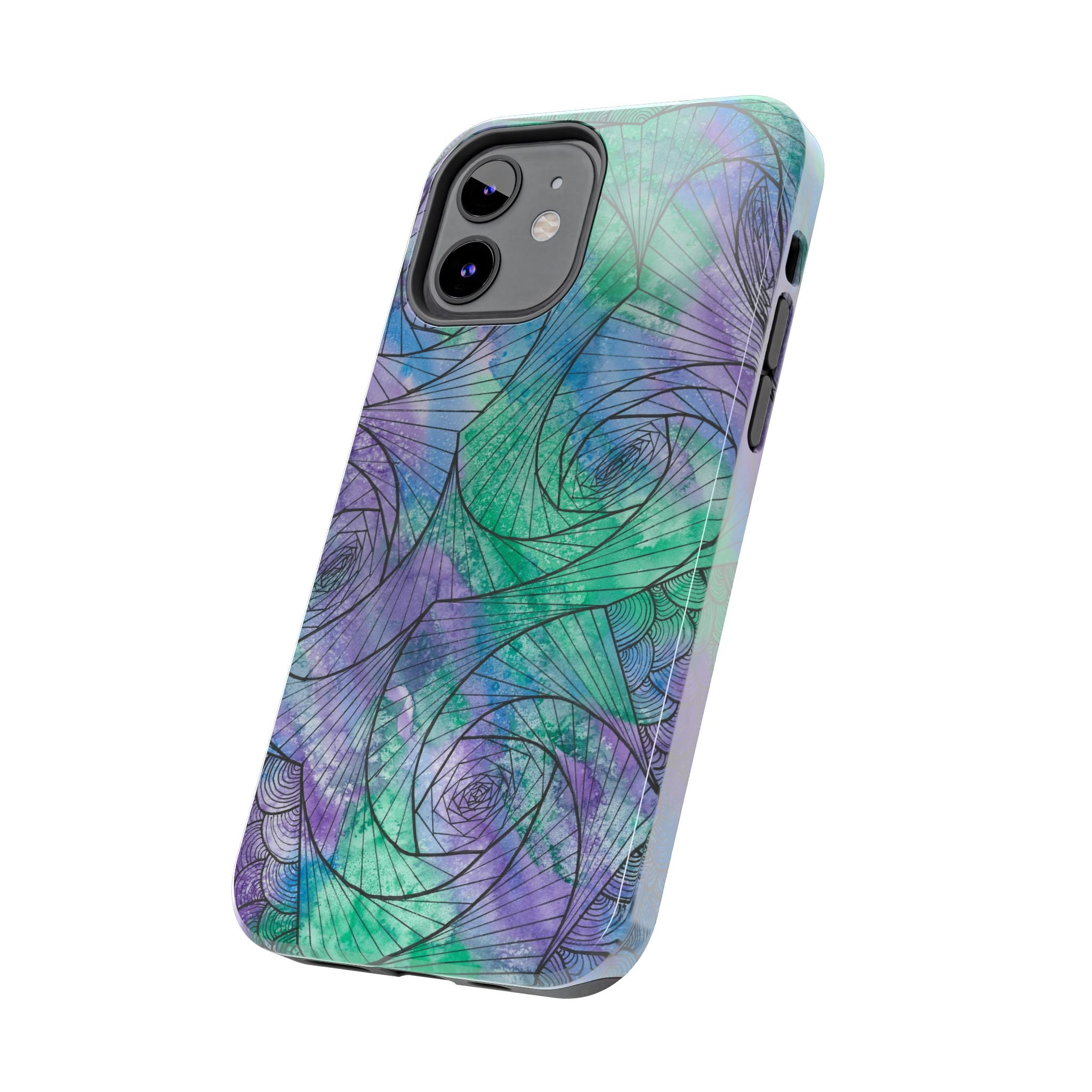 Tough Phone Case - All iPhones and Samsung Galaxys - Exciting Abstract Design  #50 If Not Now When