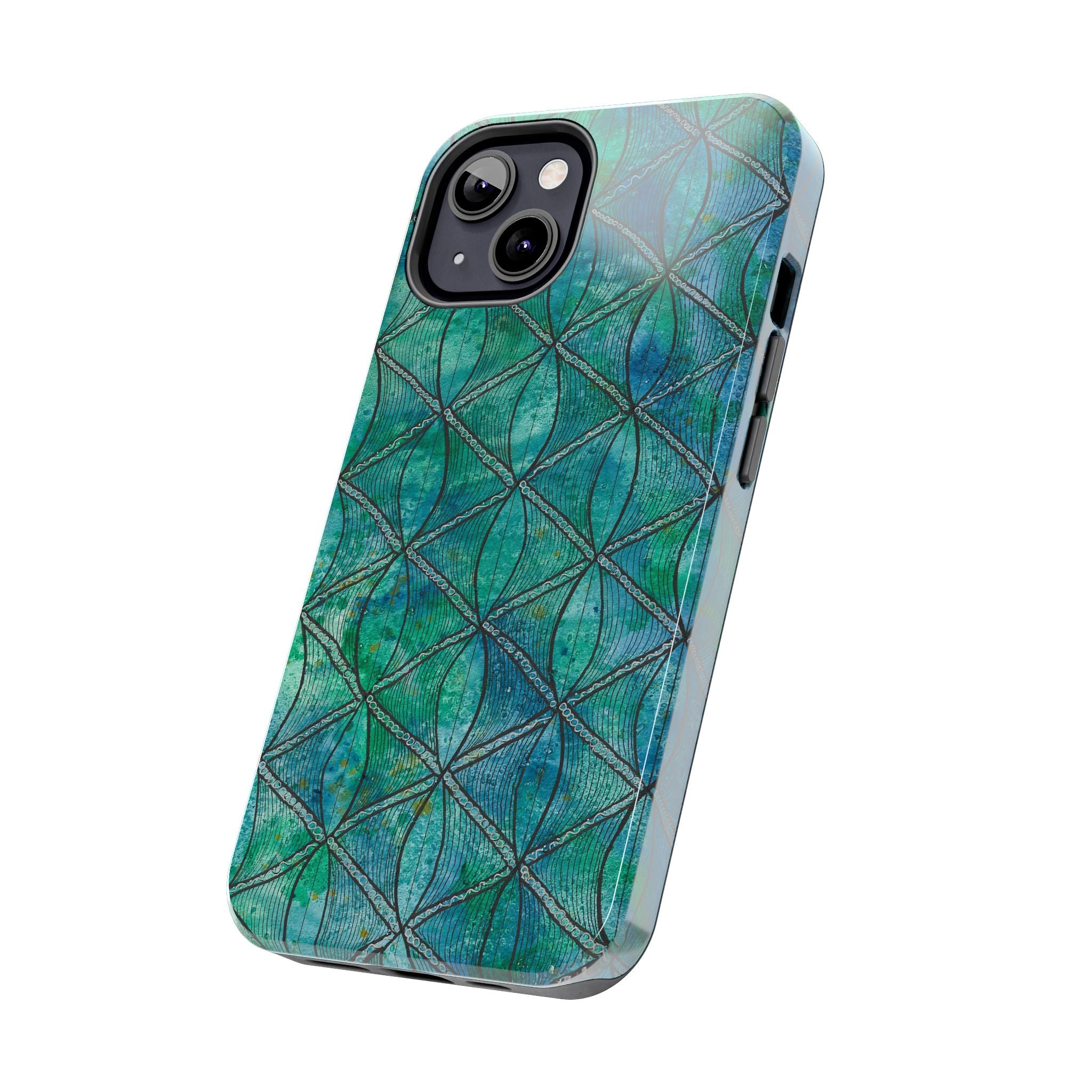 Tough Phone Case - All iPhones and Samsung Galaxys - Exciting Abstract Design #58 How's the Serenity