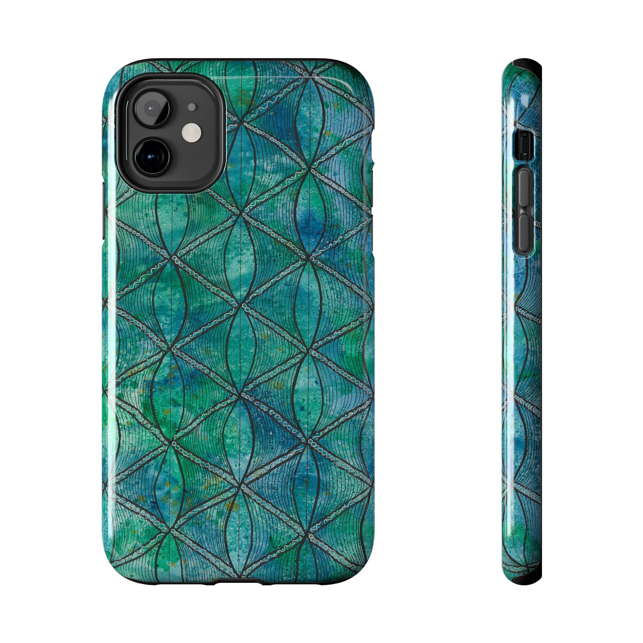 Tough Phone Case - All iPhones and Samsung Galaxys - Exciting Abstract Design #58 How's the Serenity
