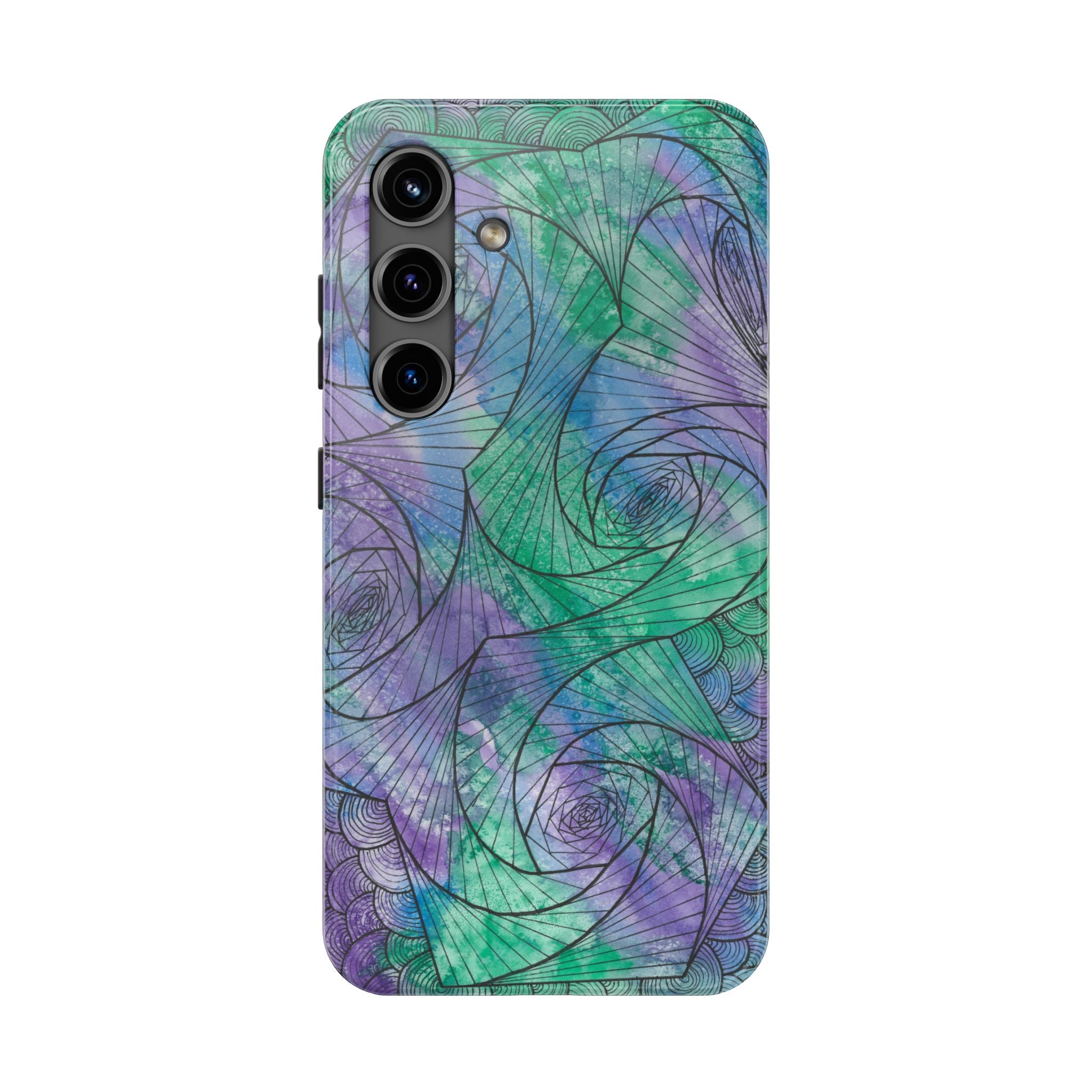 Tough Phone Case - All iPhones and Samsung Galaxys - Exciting Abstract Design  #50 If Not Now When