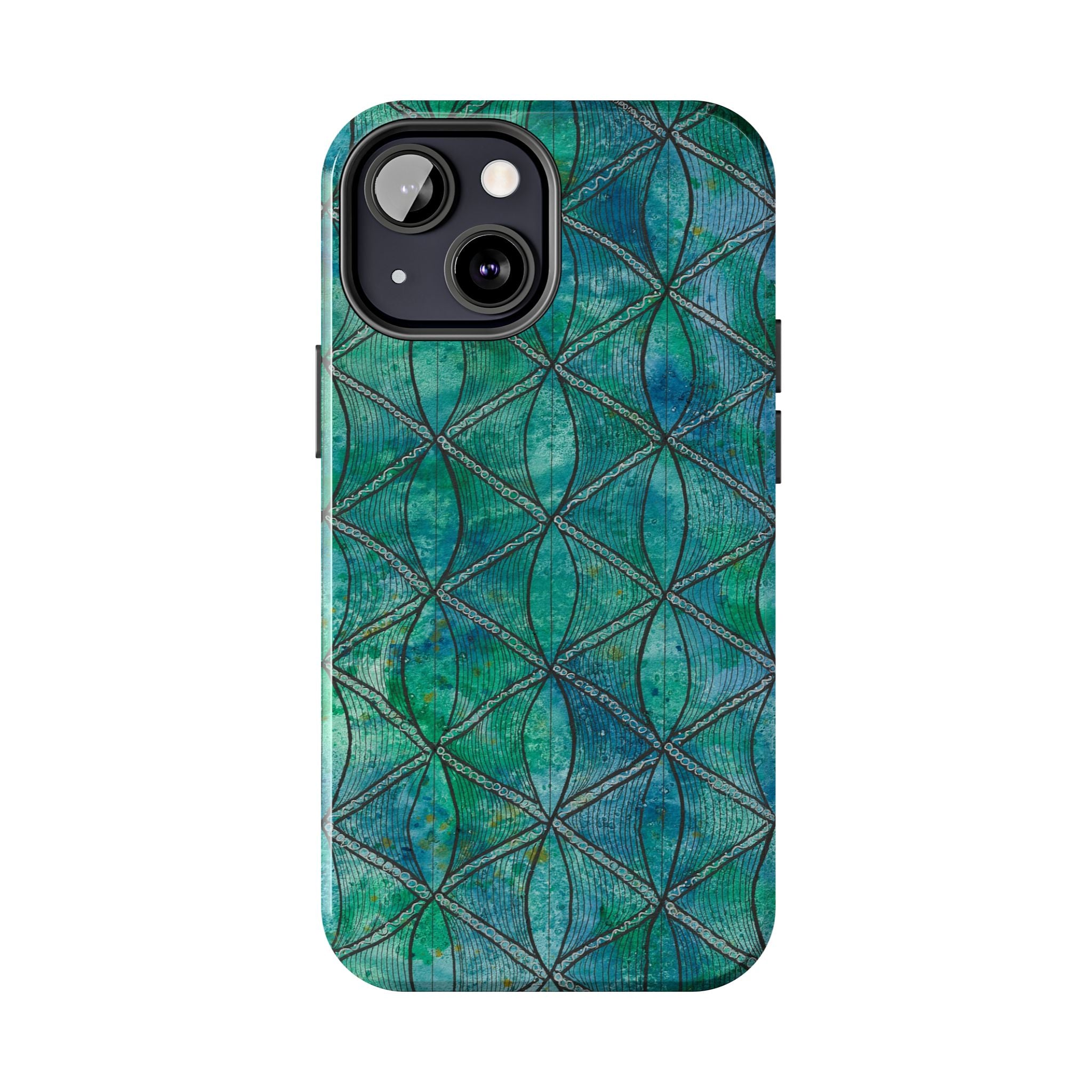 Tough Phone Case - All iPhones and Samsung Galaxys - Exciting Abstract Design #58 How's the Serenity