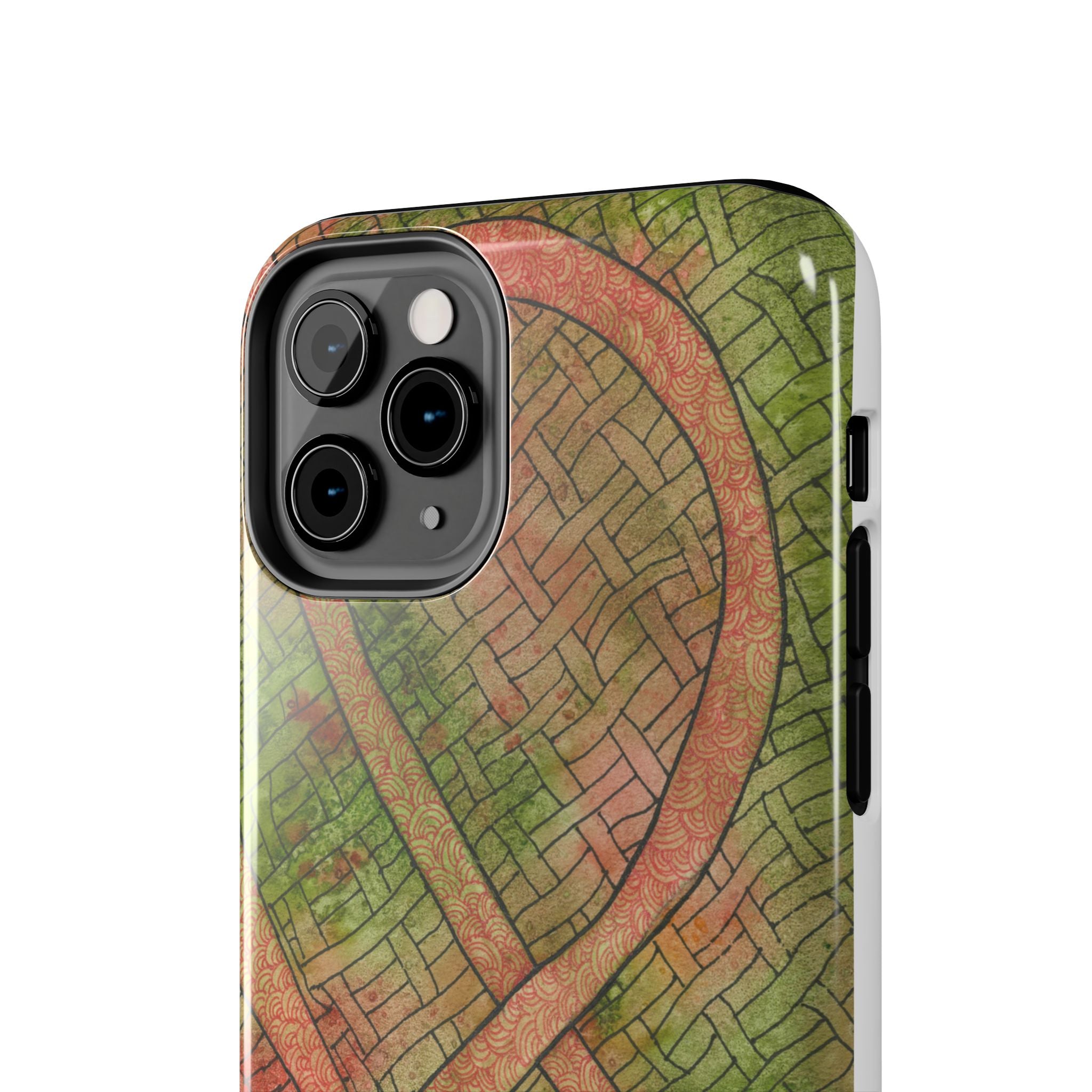 Tough Phone Case - All iPhones and Samsung Galaxys - Exciting Abstract Design #57 Celtic Flavours