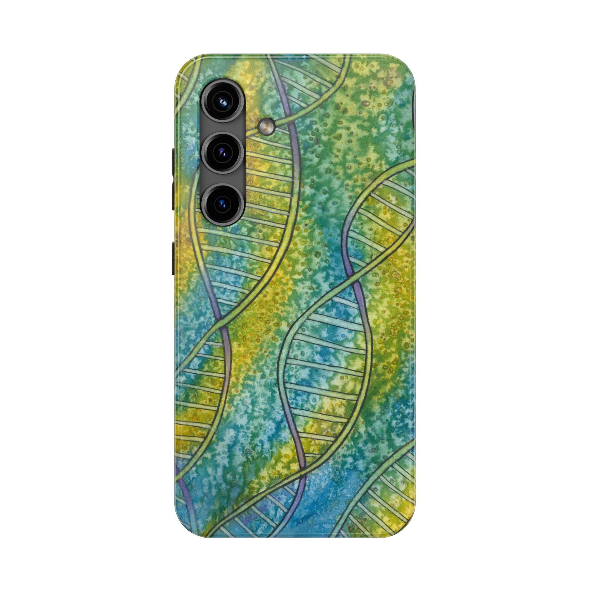 Tough Phone Case - All iPhones and Samsung Galaxys - Exciting Abstract Design #99 Crop of DNA
