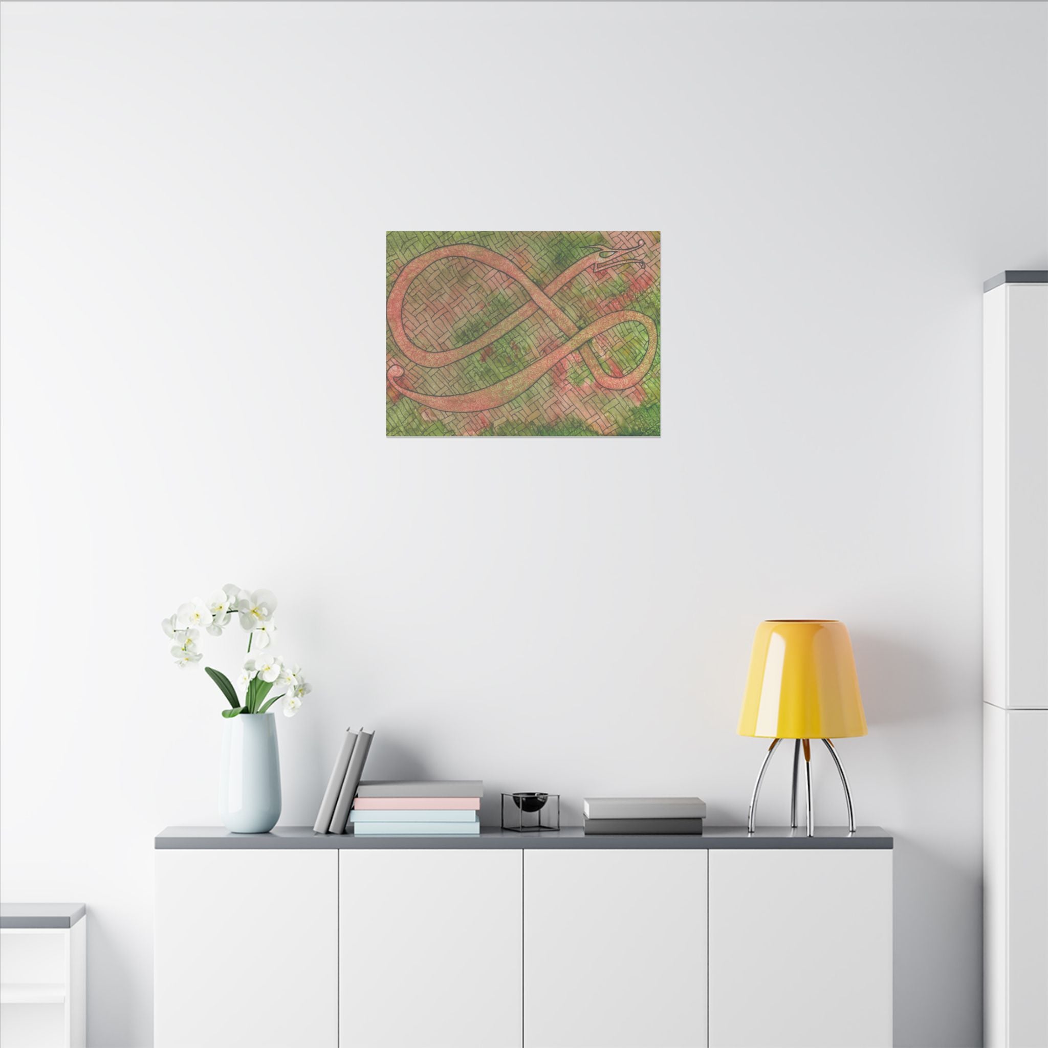 Large Colourful Wall Art, Canvas Prints, For Office, Bedroom or Living Room, or Special Gift #57 Celtic Flavours