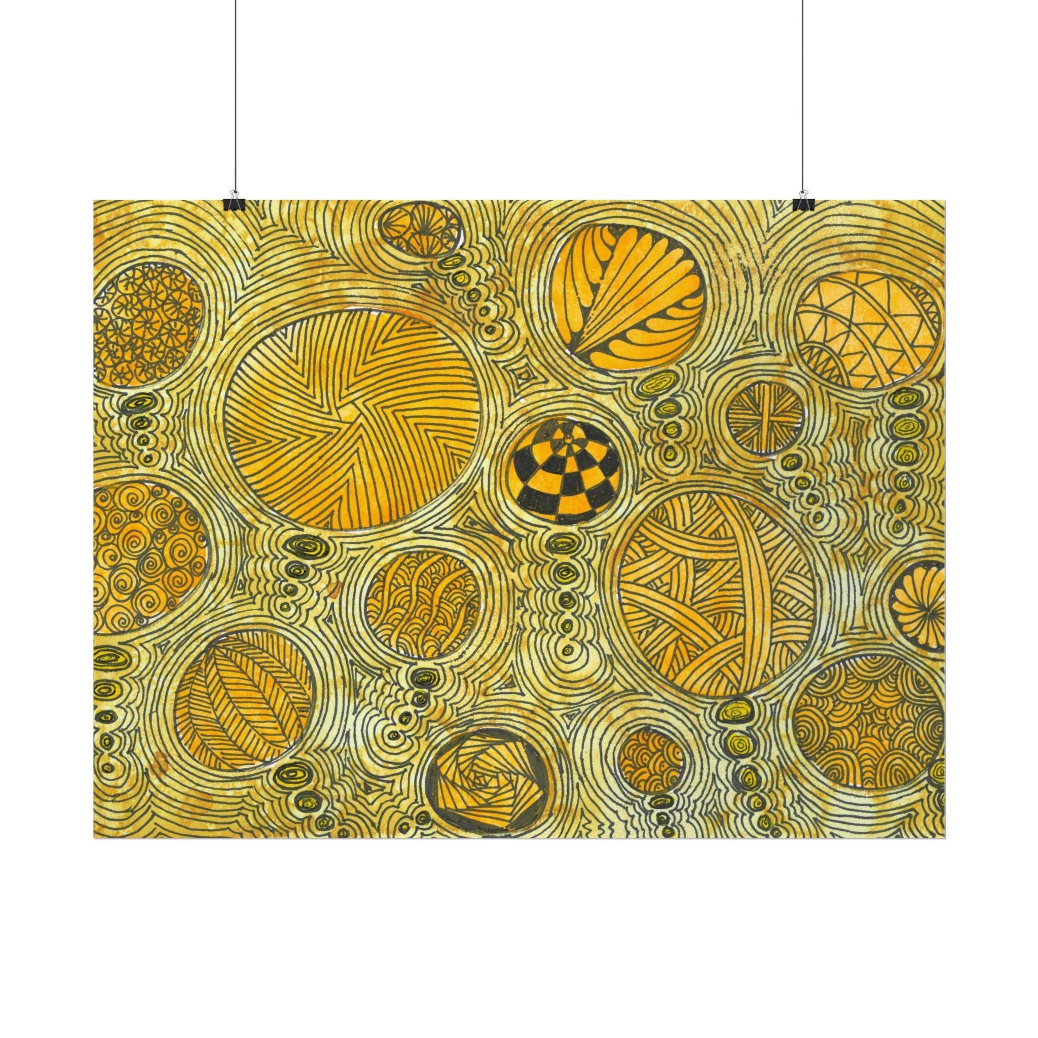 Large Colourful Wall Art, Posters & Prints, For Office, Bedroom or Living Room, or Special Gift #38 The Conversationalist