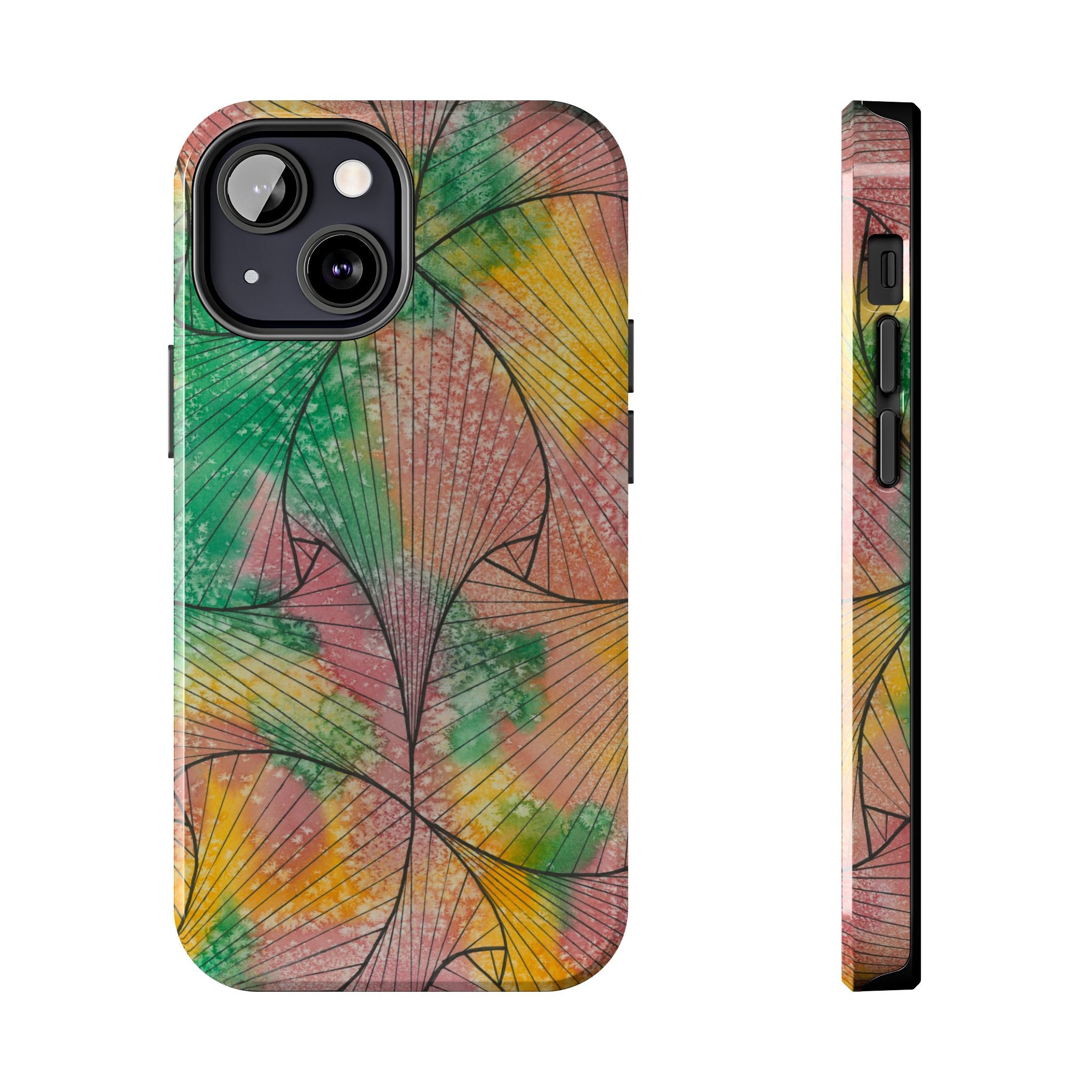Tough Phone Case - All iPhones and Samsung Galaxys - Exciting Abstract Design #49 Health Well Being