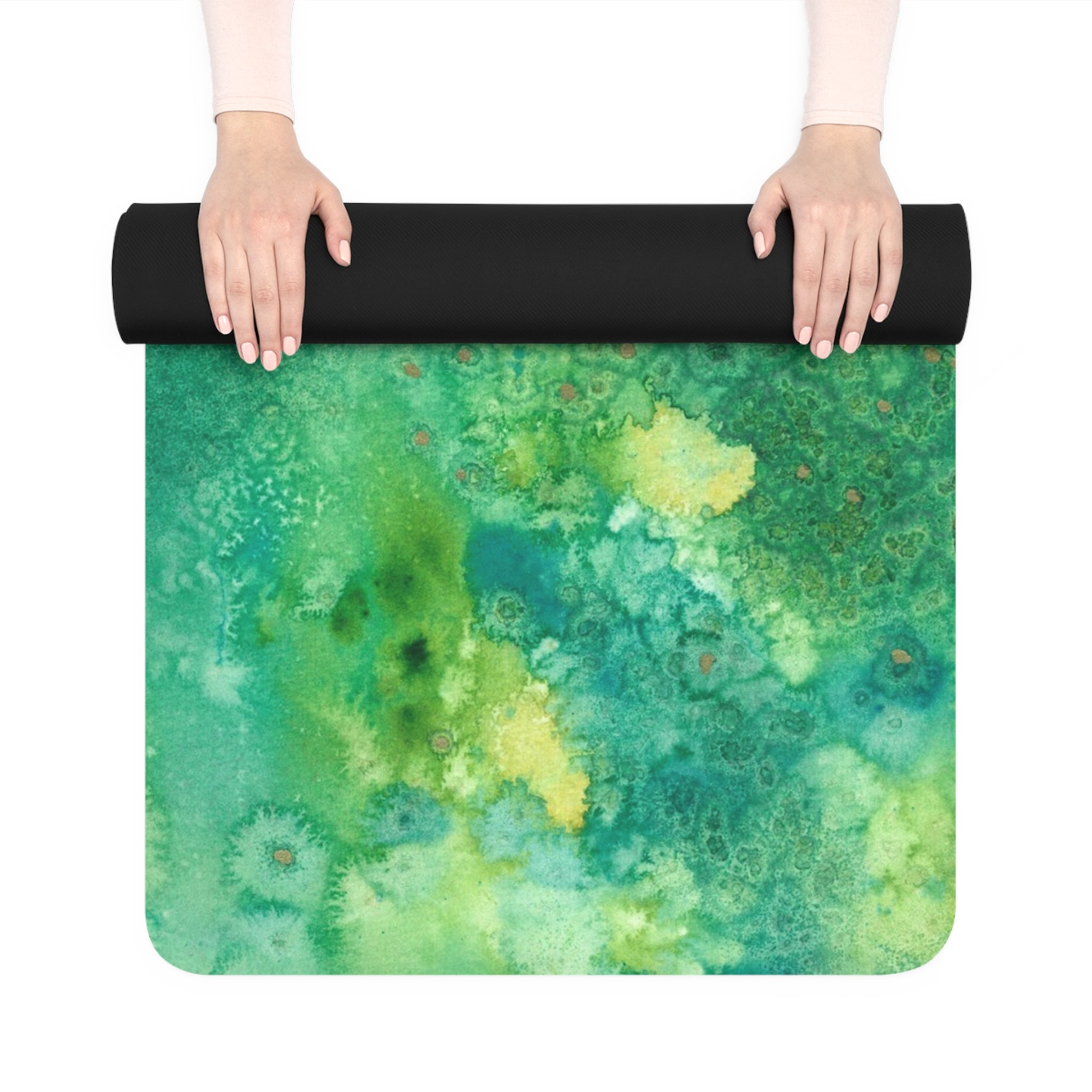 Yoga Mats and Gym Mats. Colourful Abstract Designs. Perfect for Home, Yoga or Gym Class, or a Special Gift #79 Abundance Cometh