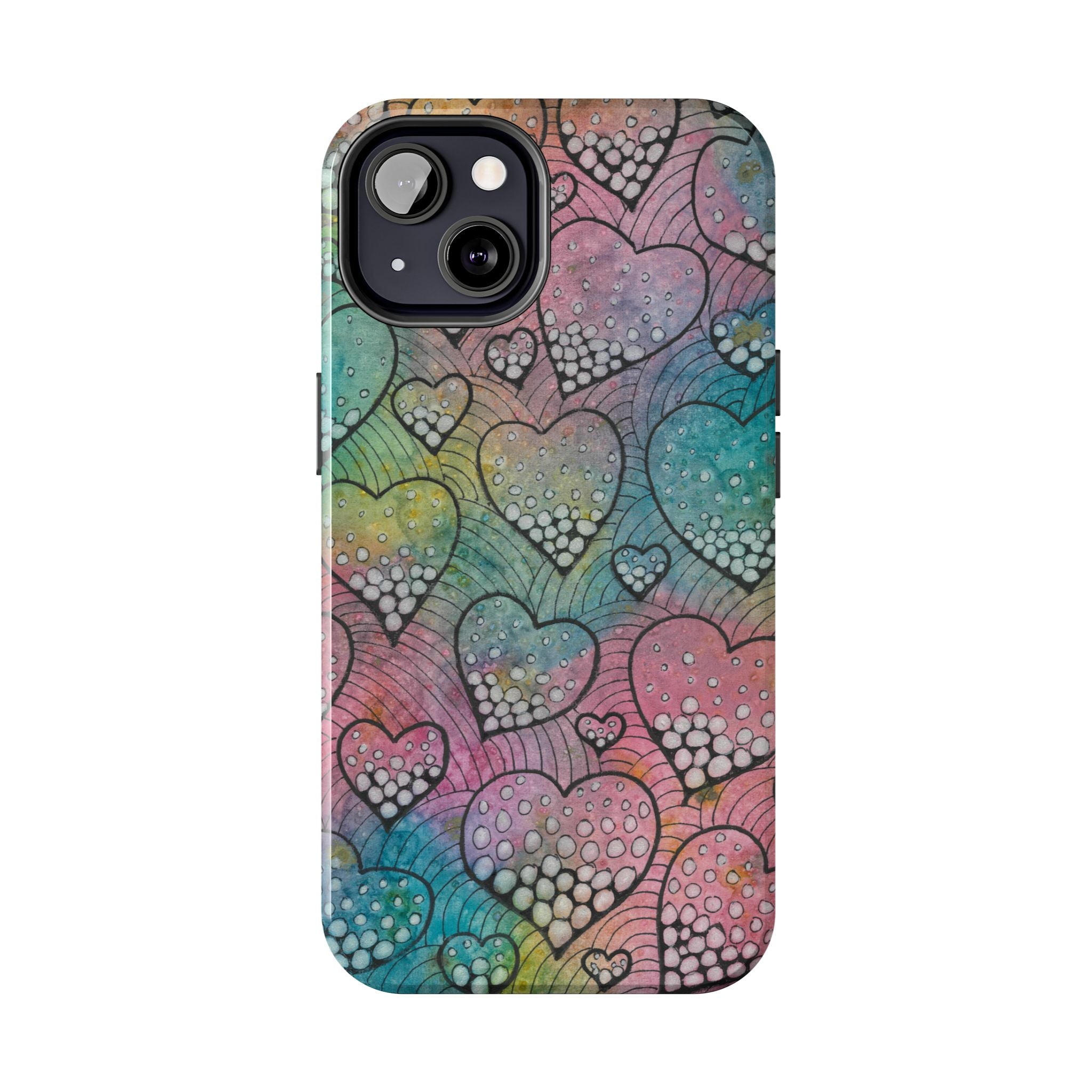 Tough Phone Case - All iPhones and Samsung Galaxys - Exciting Abstract Design #97 What's Love Got To Do With It