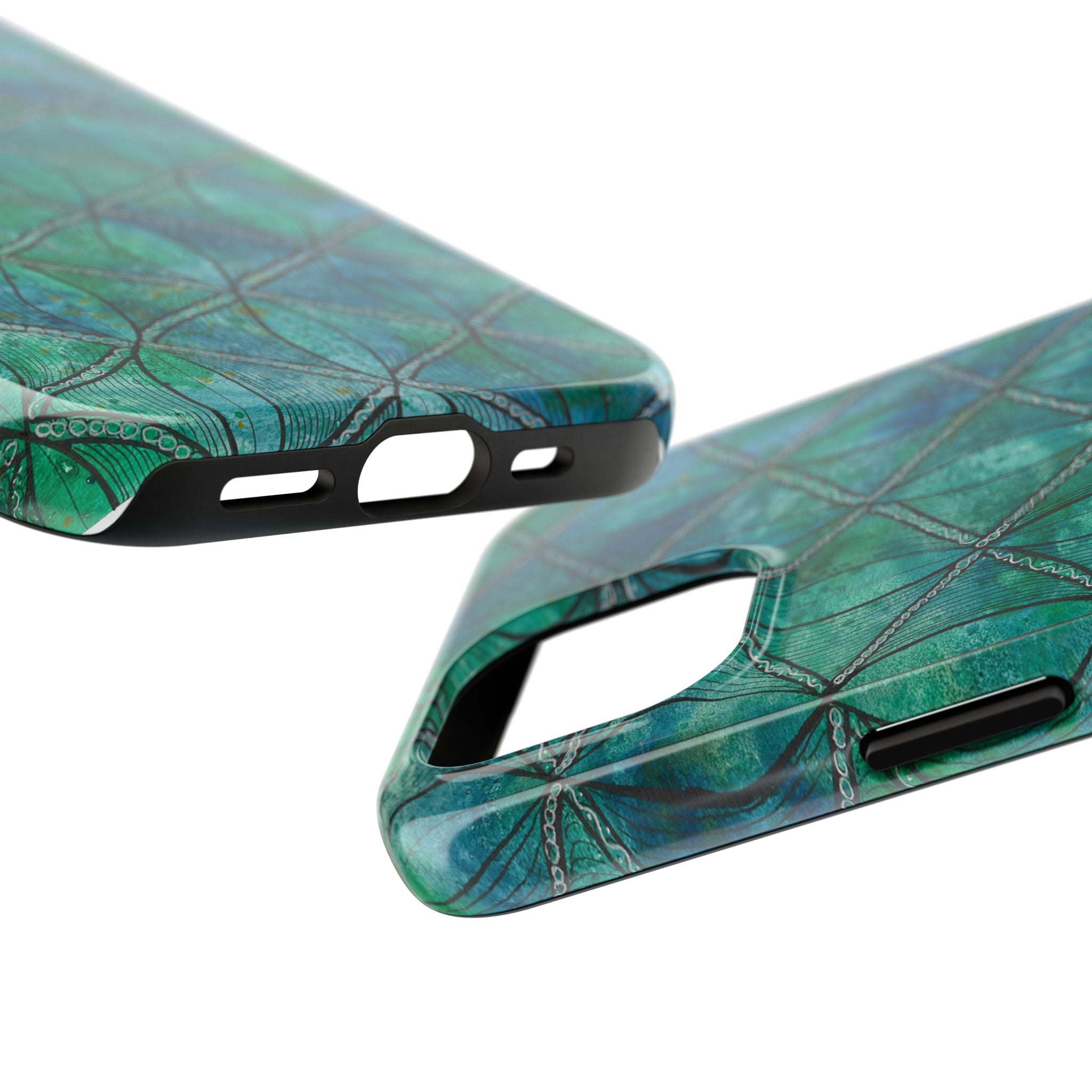 Tough Phone Case - All iPhones and Samsung Galaxys - Exciting Abstract Design #58 How's the Serenity