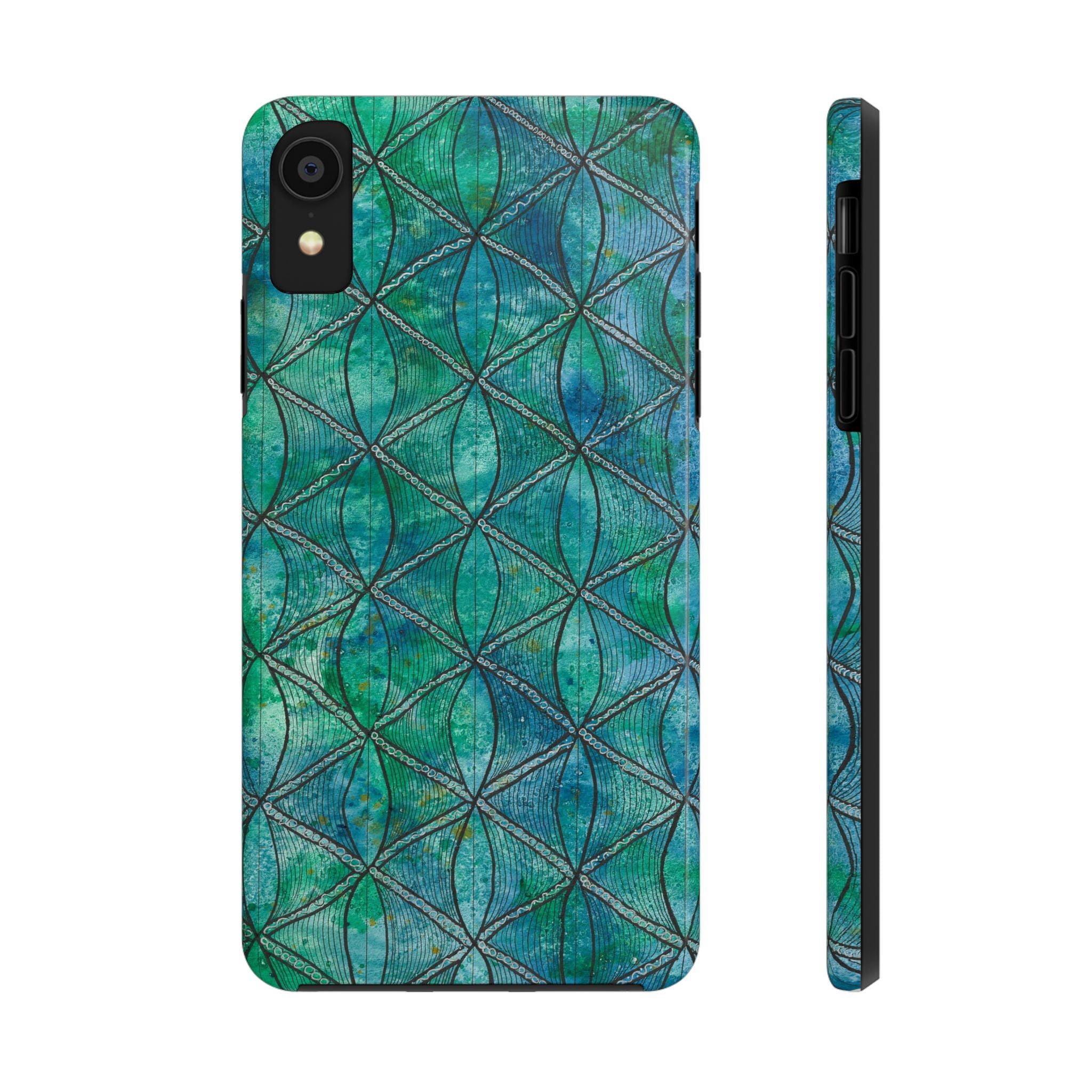 Tough Phone Case - All iPhones and Samsung Galaxys - Exciting Abstract Design #58 How's the Serenity