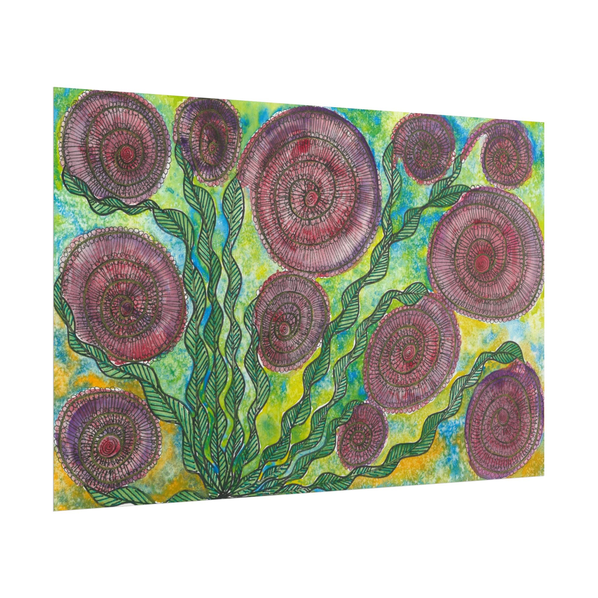 Large Colourful Wall Art, Posters & Prints, For Office, Bedroom or Living Room, or Special Gift #35 Beetroot To Yourself