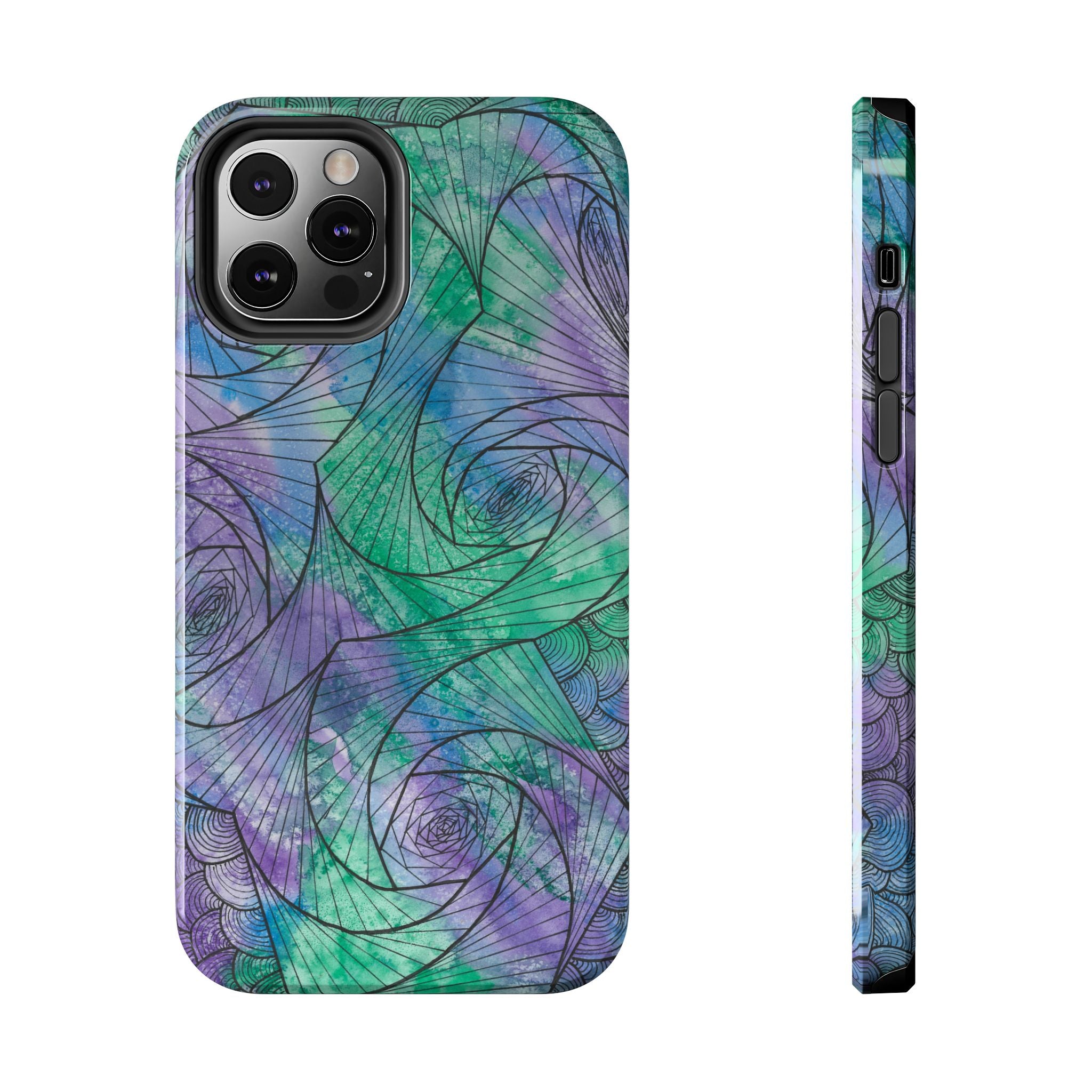 Tough Phone Case - All iPhones and Samsung Galaxys - Exciting Abstract Design  #50 If Not Now When