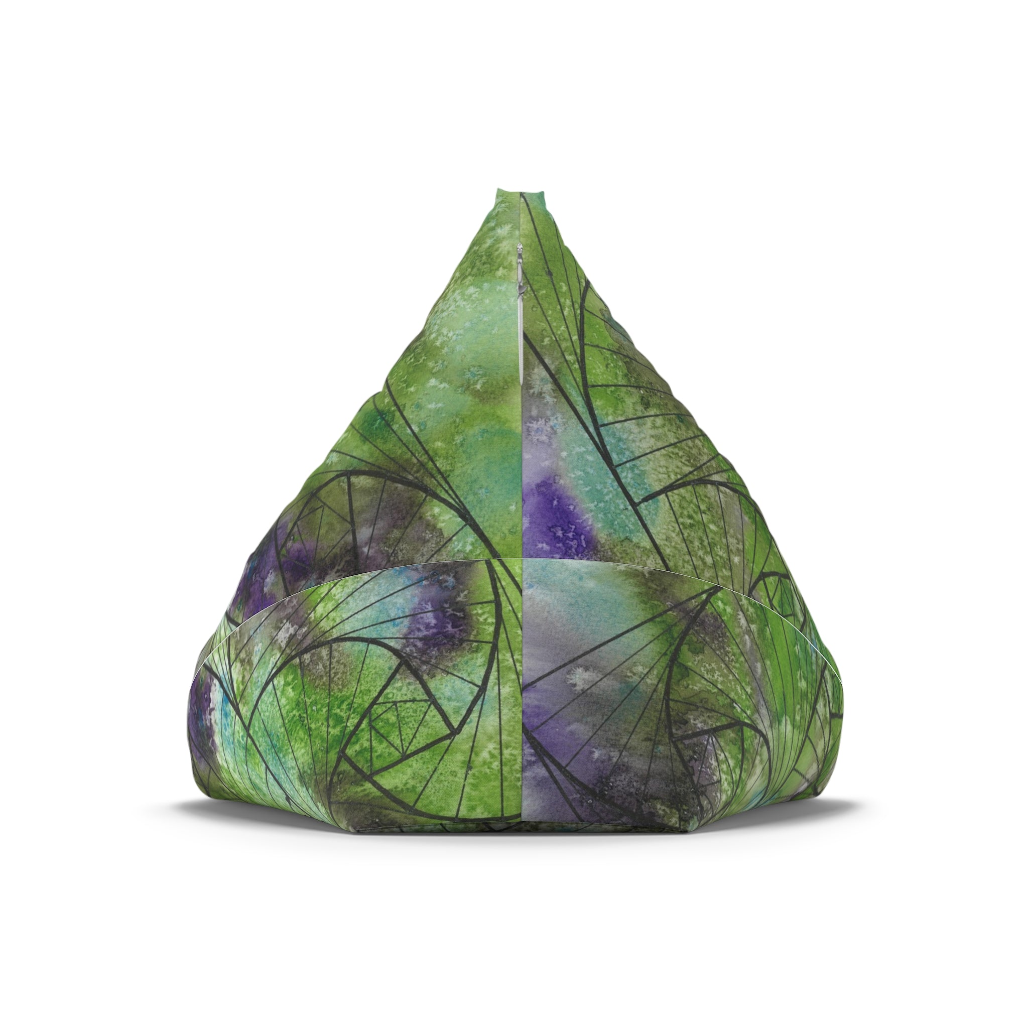 Bean Bag Chair Covers For Indoor & Outdoor - 2 Sizes - Exciting Abstract Design #55 Of Course I'm Sure!