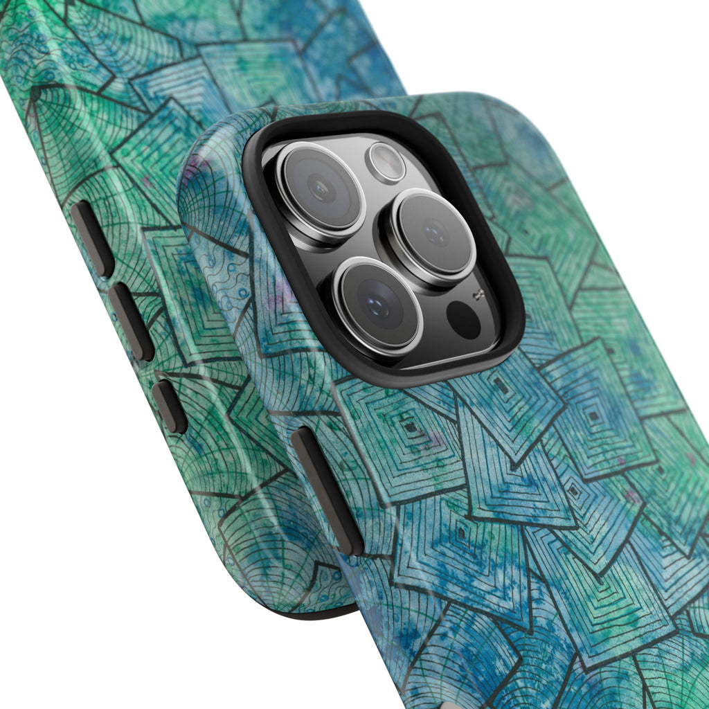 Tough Phone Case - All iPhones and Samsung Galaxys - Exciting Abstract Design #65 And The Answer Is