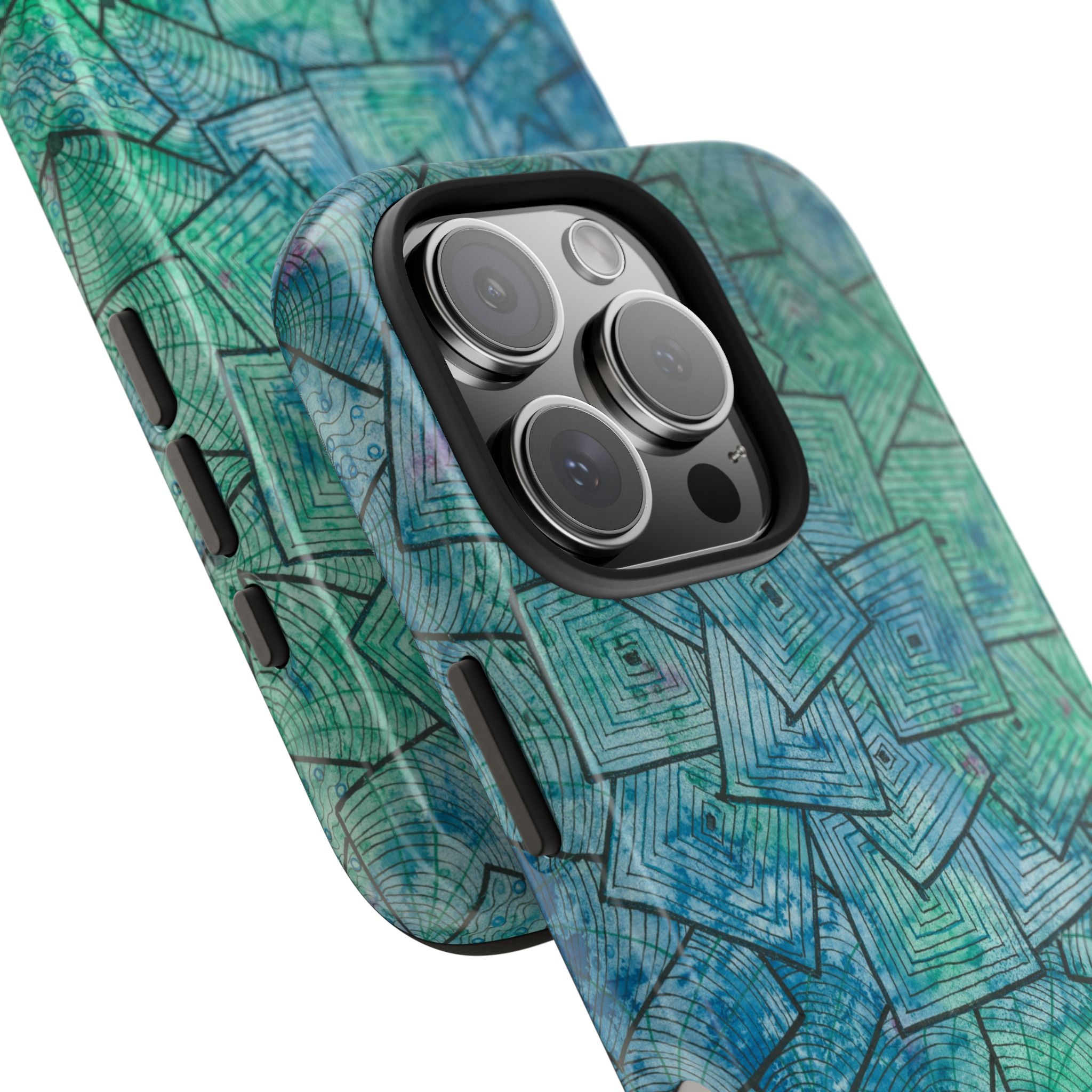 Tough Phone Case - All iPhones and Samsung Galaxys - Exciting Abstract Design #65 And The Answer Is
