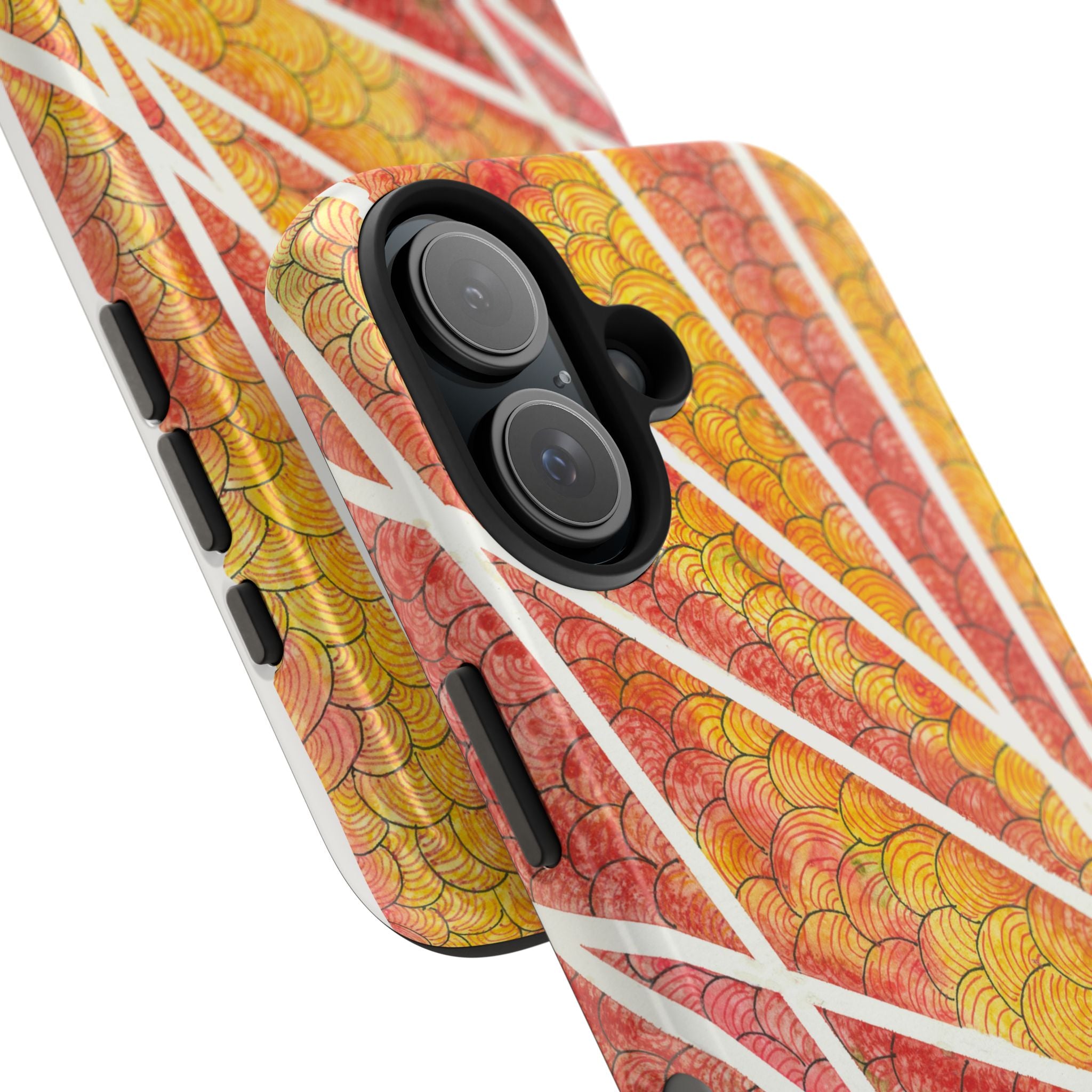 Tough Phone Case - All iPhones and Samsung Galaxys - Exciting Abstract Design #67 Max Mimosa
