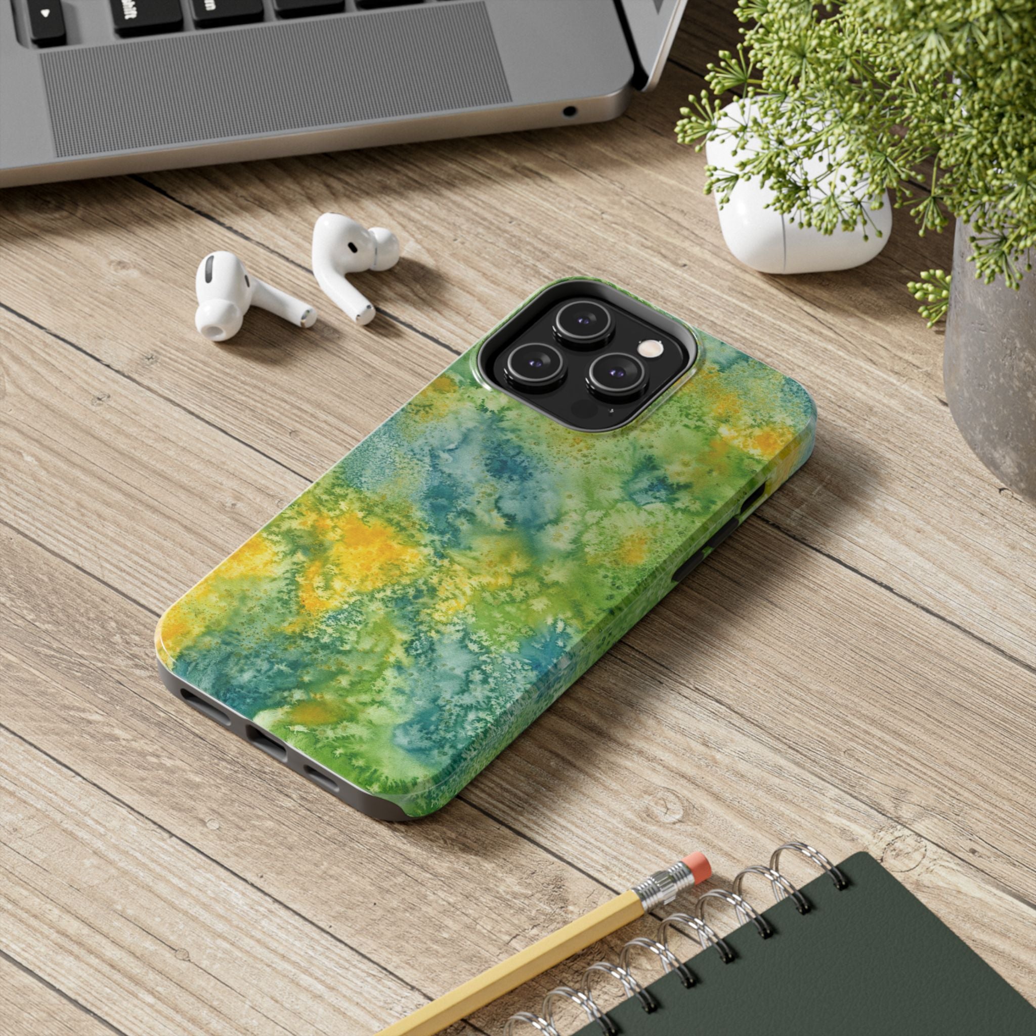 Tough Phone Case - All iPhones and Samsung Galaxys - Exciting Abstract Design #52 View From Above