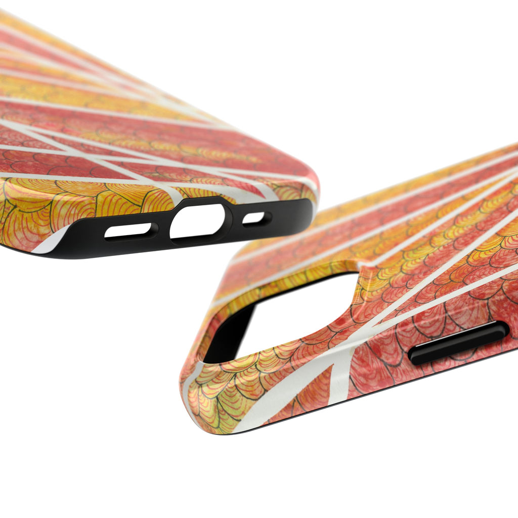 Tough Phone Case - All iPhones and Samsung Galaxys - Exciting Abstract Design #67 Max Mimosa