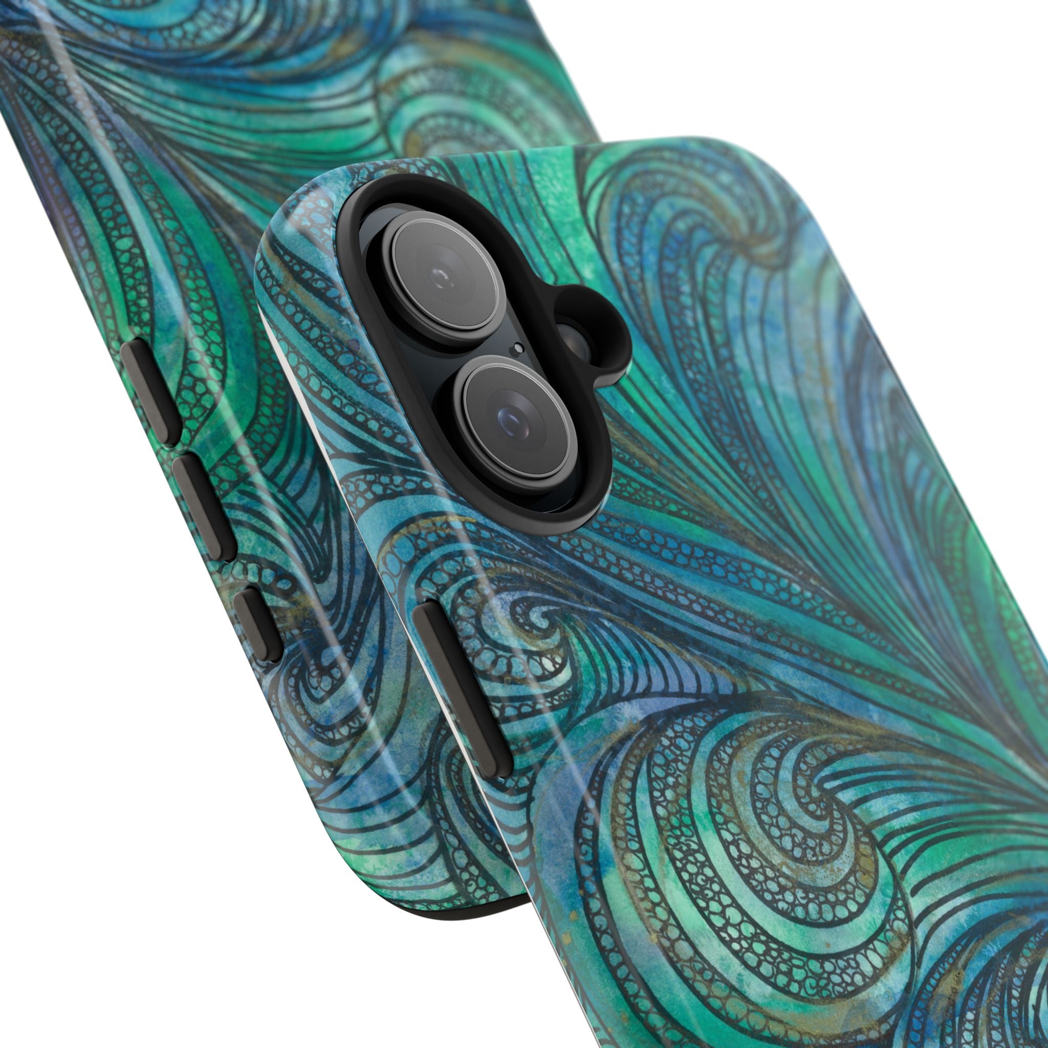 Tough Phone Case - All iPhones and Samsung Galaxys - Exciting Abstract Design #71 Call Of The Sea