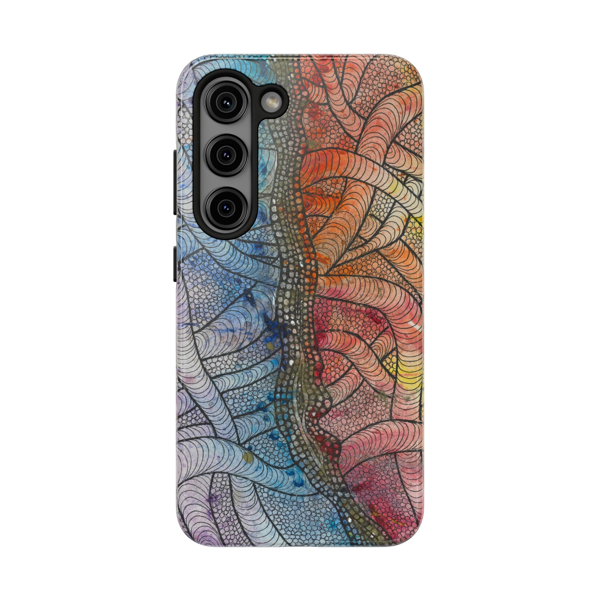 Tough Phone Case - All iPhones and Samsung Galaxys - Exciting Abstract Design #72 After The End