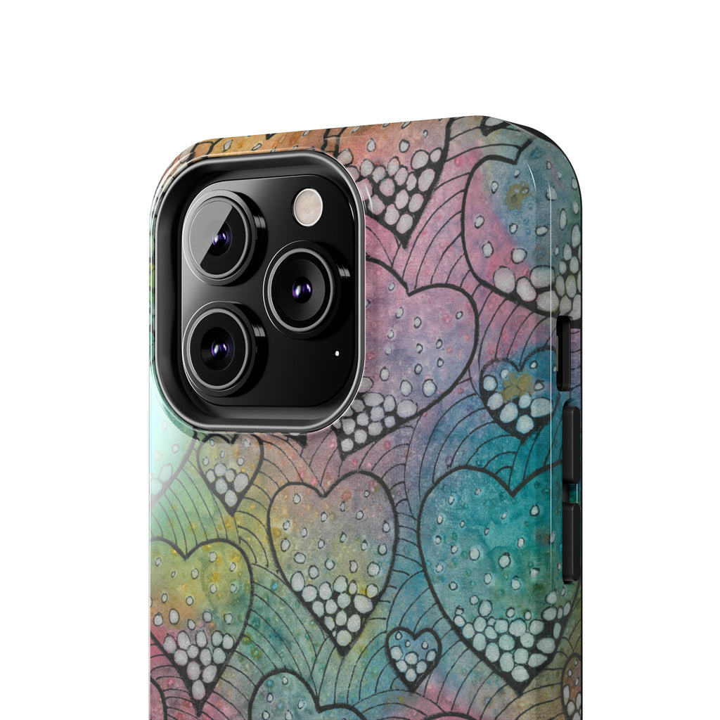 Tough Phone Case - All iPhones and Samsung Galaxys - Exciting Abstract Design #97 What's Love Got To Do With It