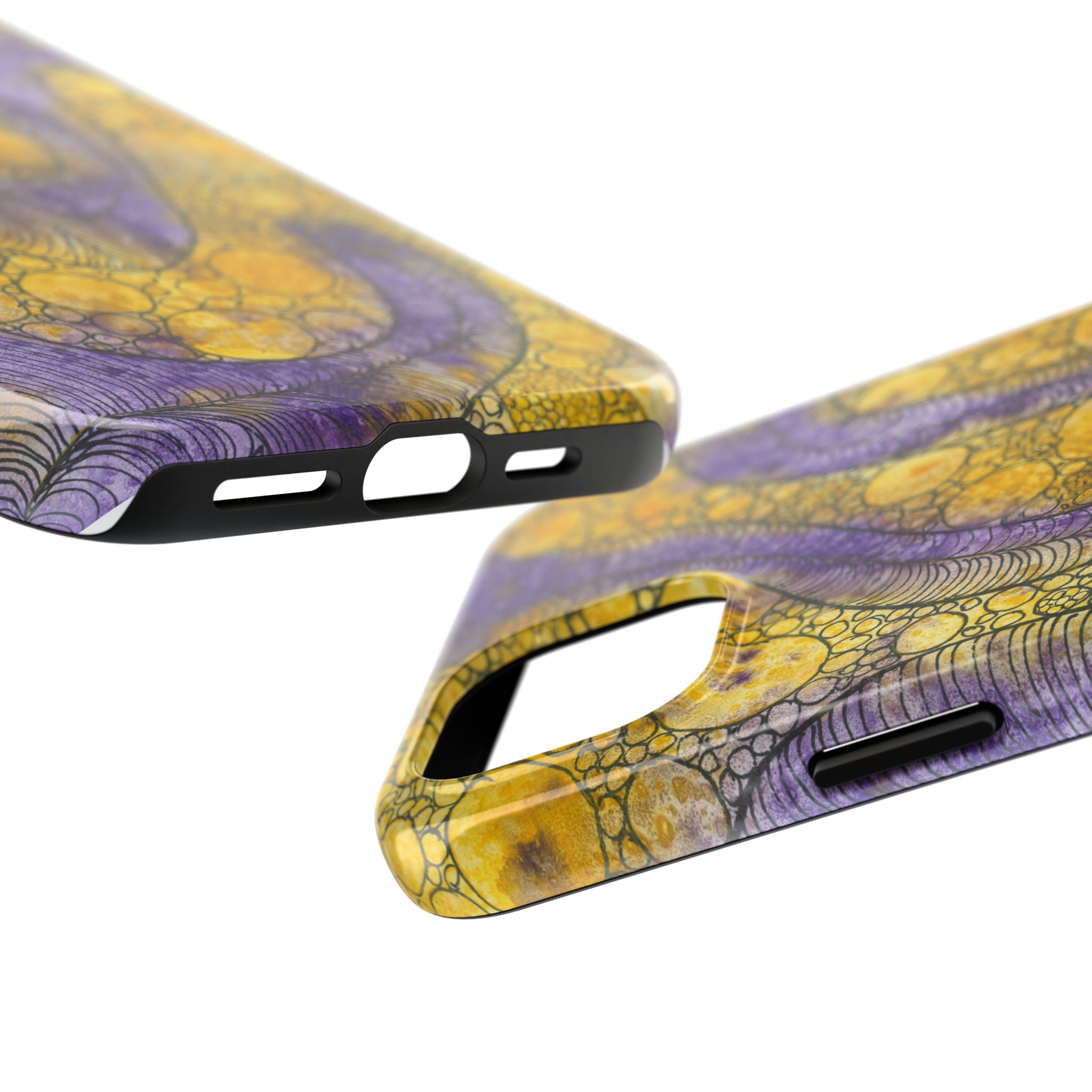 Tough Phone Case - All iPhones and Samsung Galaxys - Exciting Abstract Design #64 Is Now A Good Time?