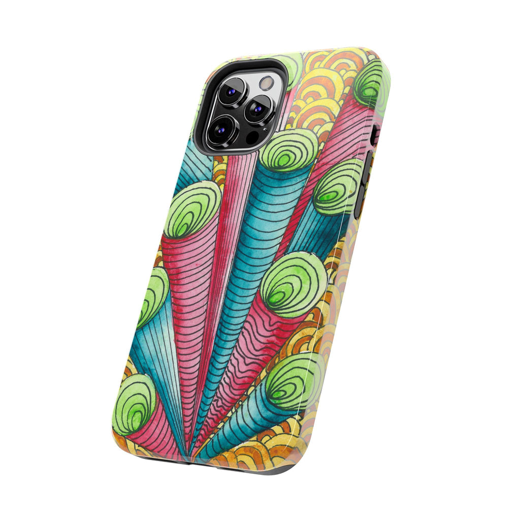 Tough Phone Case - All iPhones and Samsung Galaxys - Exciting Abstract Design #93 On A Mission