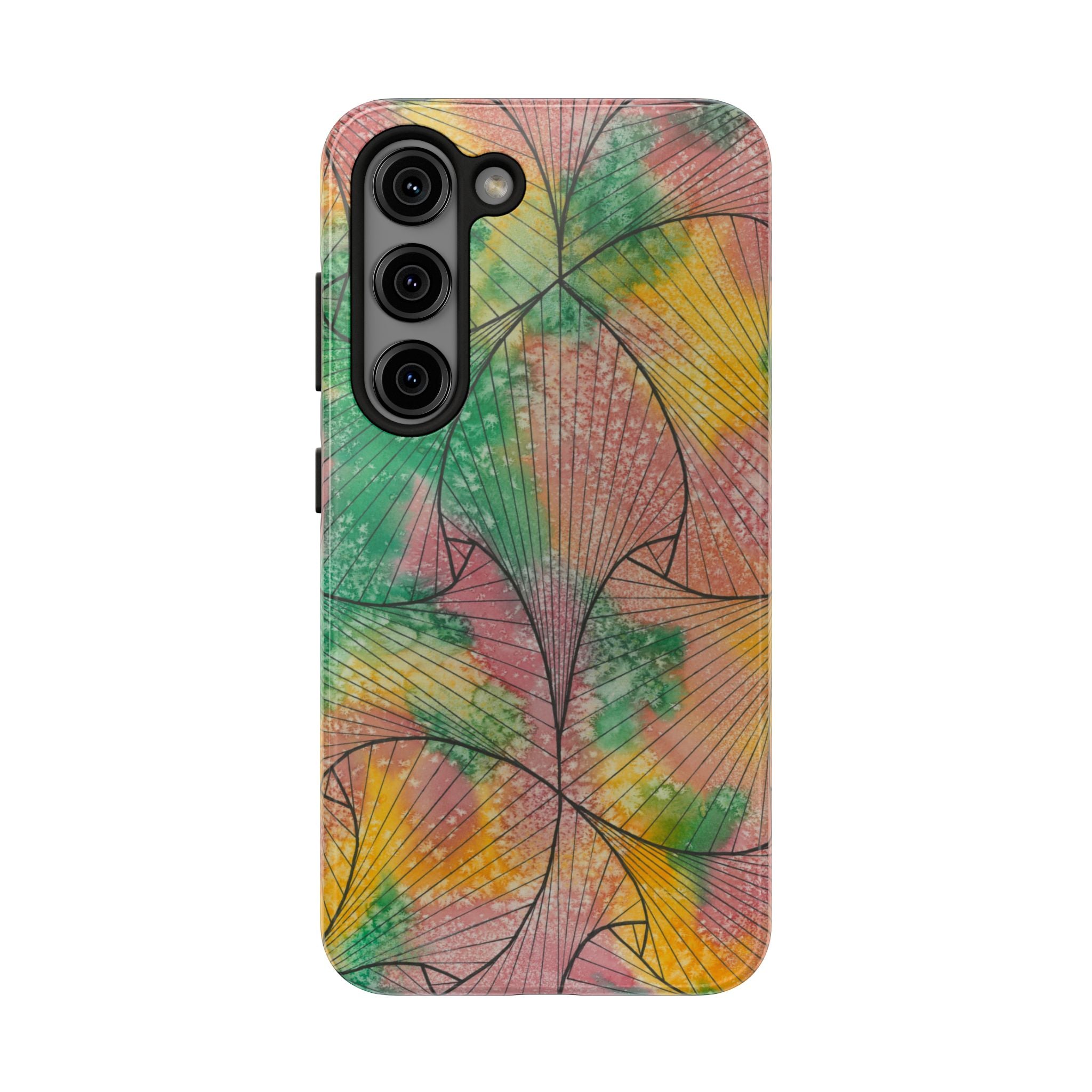 Tough Phone Case - All iPhones and Samsung Galaxys - Exciting Abstract Design #49 Health Well Being