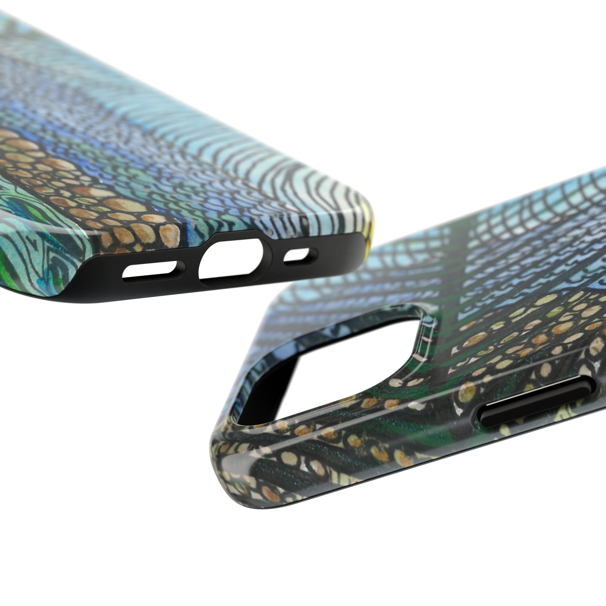 Tough Phone Case - All iPhones and Samsung Galaxys - Exciting Abstract Design #47 Cottesloe